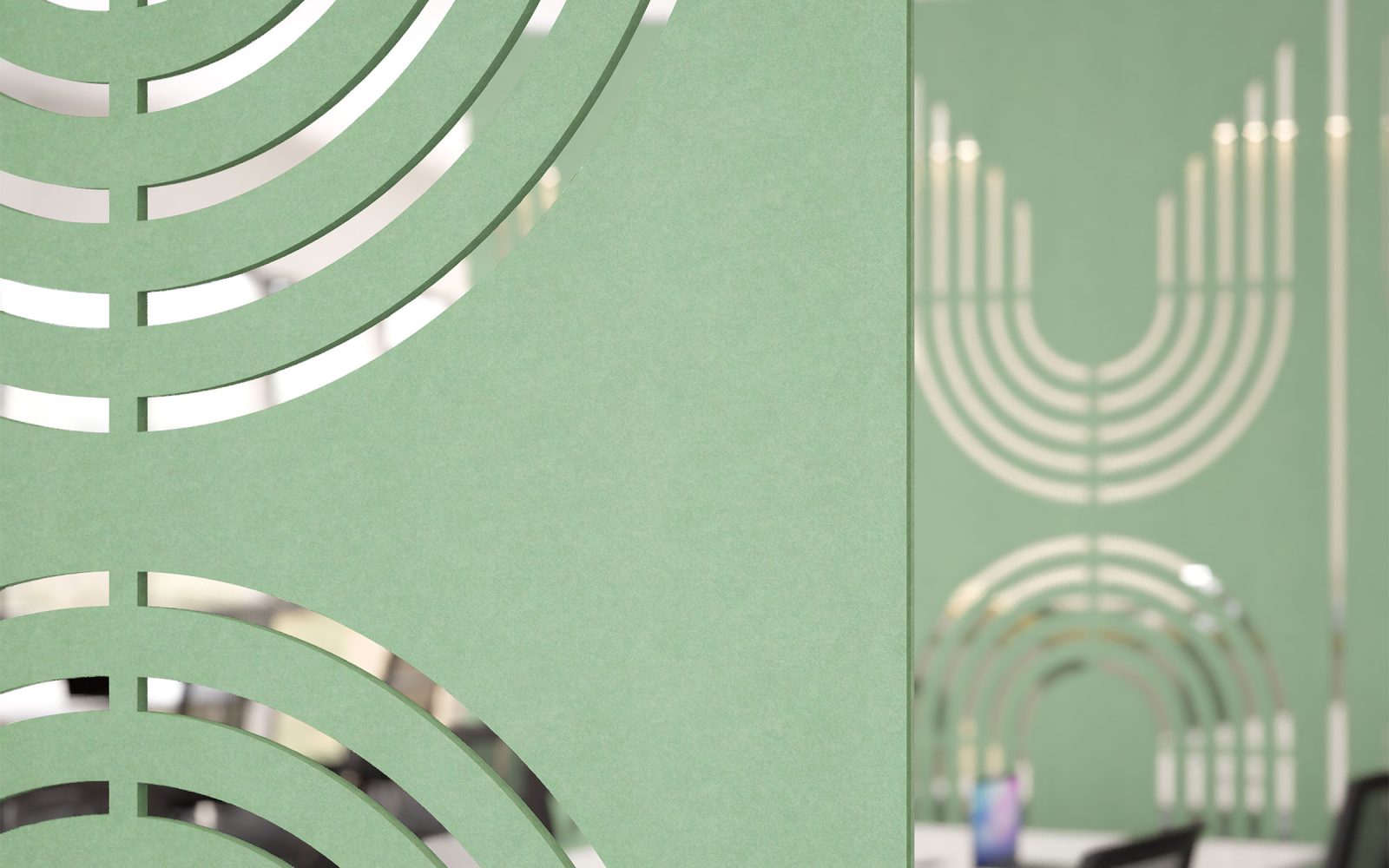 Creative Cut, Insignia Wall Screens | Sencha | Premier Collection