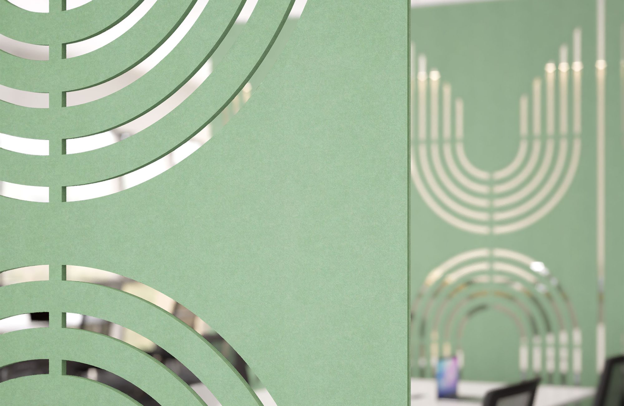 Creative Cut, Insignia Wall Screens | Sencha | Premier Collection