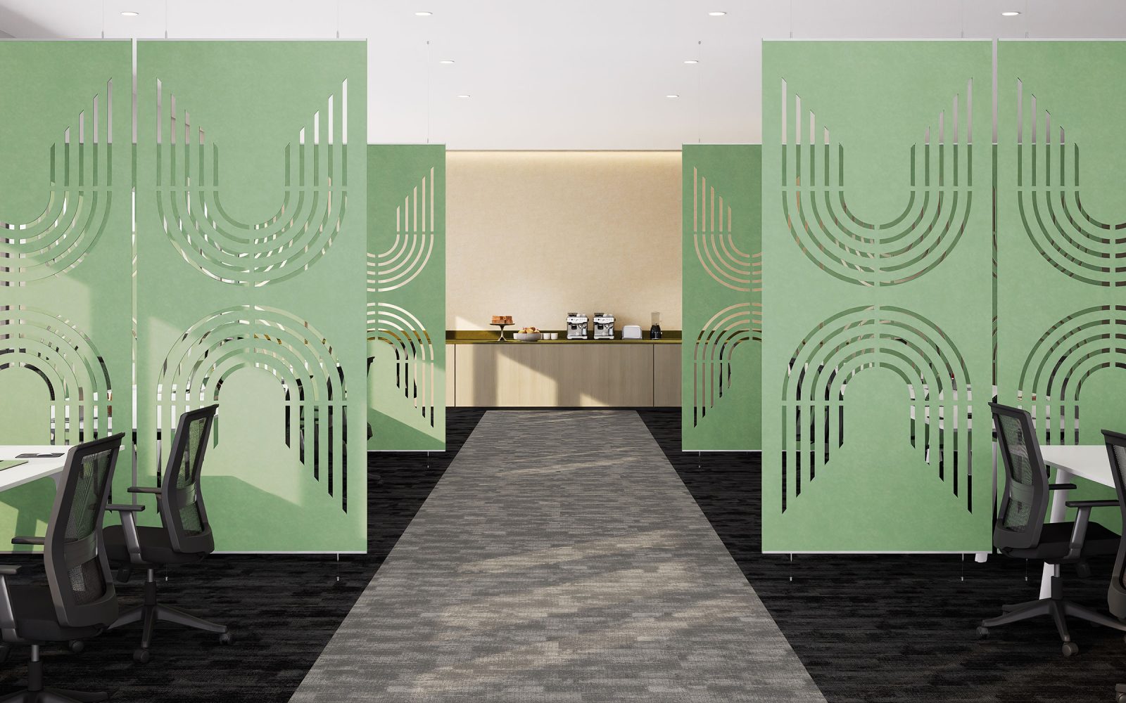 Creative Cut, Insignia Wall Screens | Sencha | Premier Collection