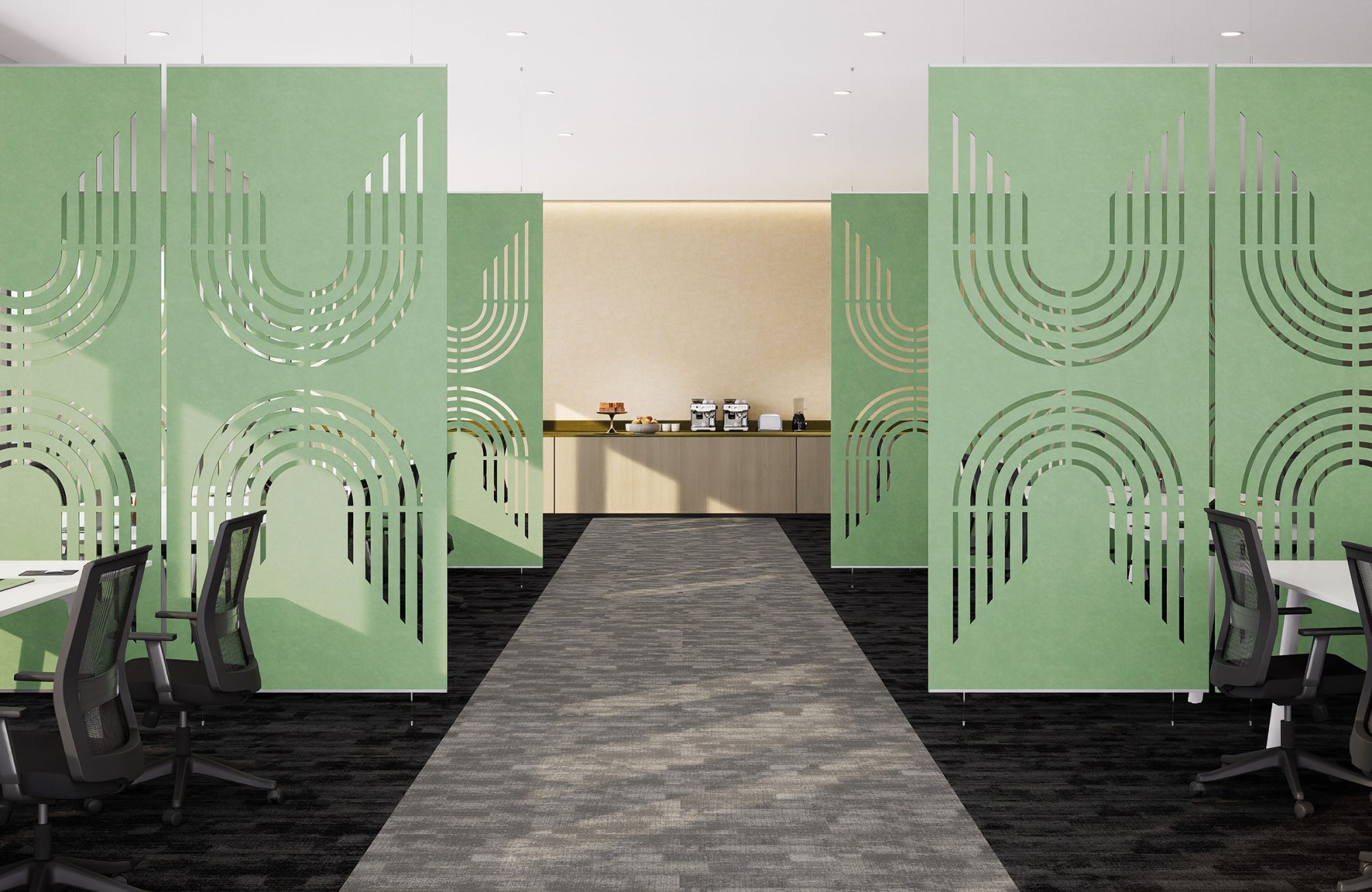 Creative Cut, Insignia Wall Screens | Sencha | Premier Collection