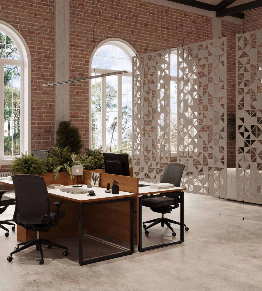 Creative Cut, Origami Wall Screens | Almond | Premier Collection