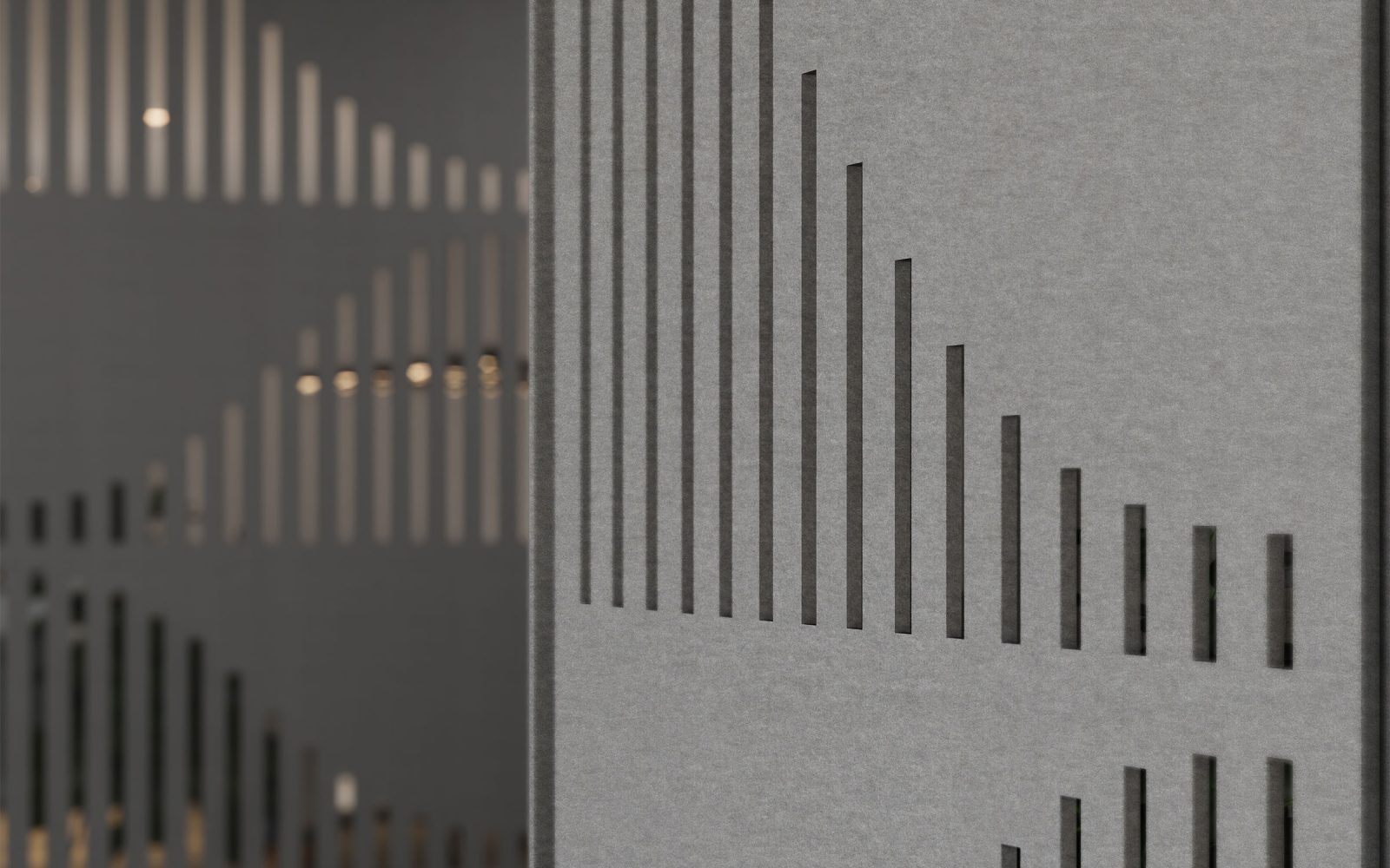 Creative Cut, Sonar Wall Screens | Platinum | Premier Collection