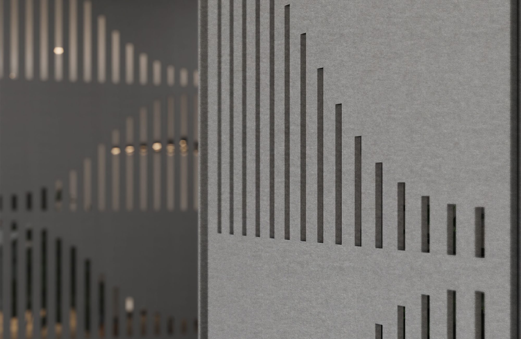 Creative Cut, Sonar Wall Screens | Platinum | Premier Collection