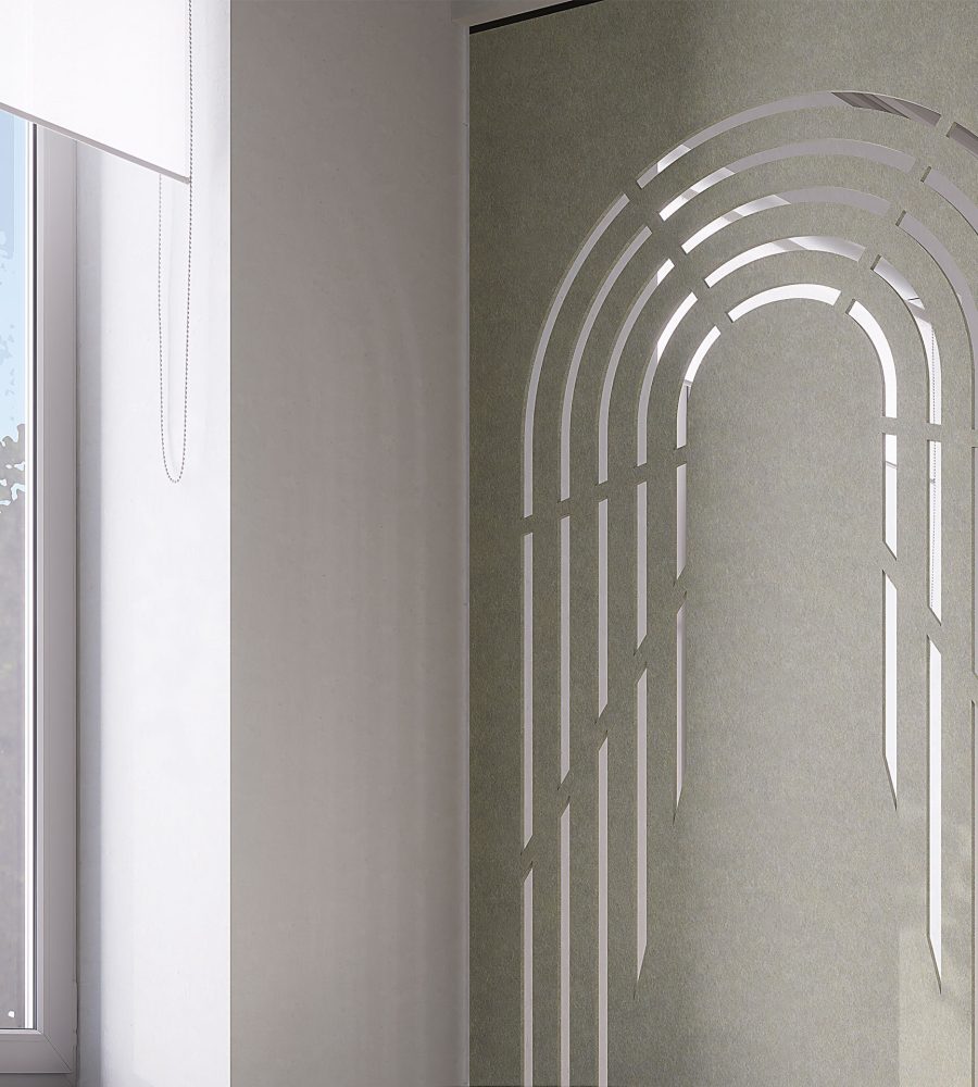 Creative Cut, Tunnel Wall Screens | Pistachio | Premier Collection