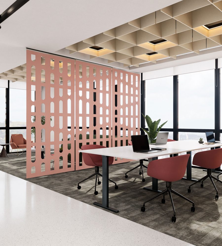 Creative Cut, Waterfall Wall Screens | Flamingo | Premier Collection