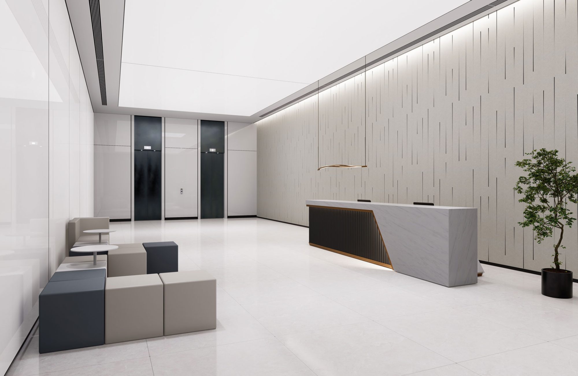 Fracture Two-Tone Raindrop | Premier Collection | Metal & Slate