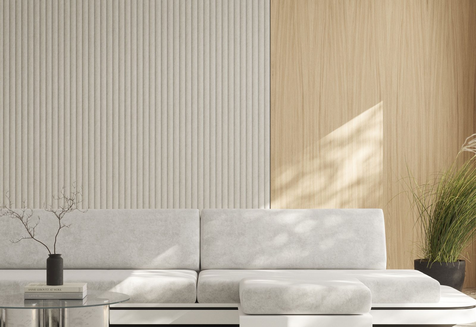 QuietForm Panels Celestial | Premier Collection | Almond