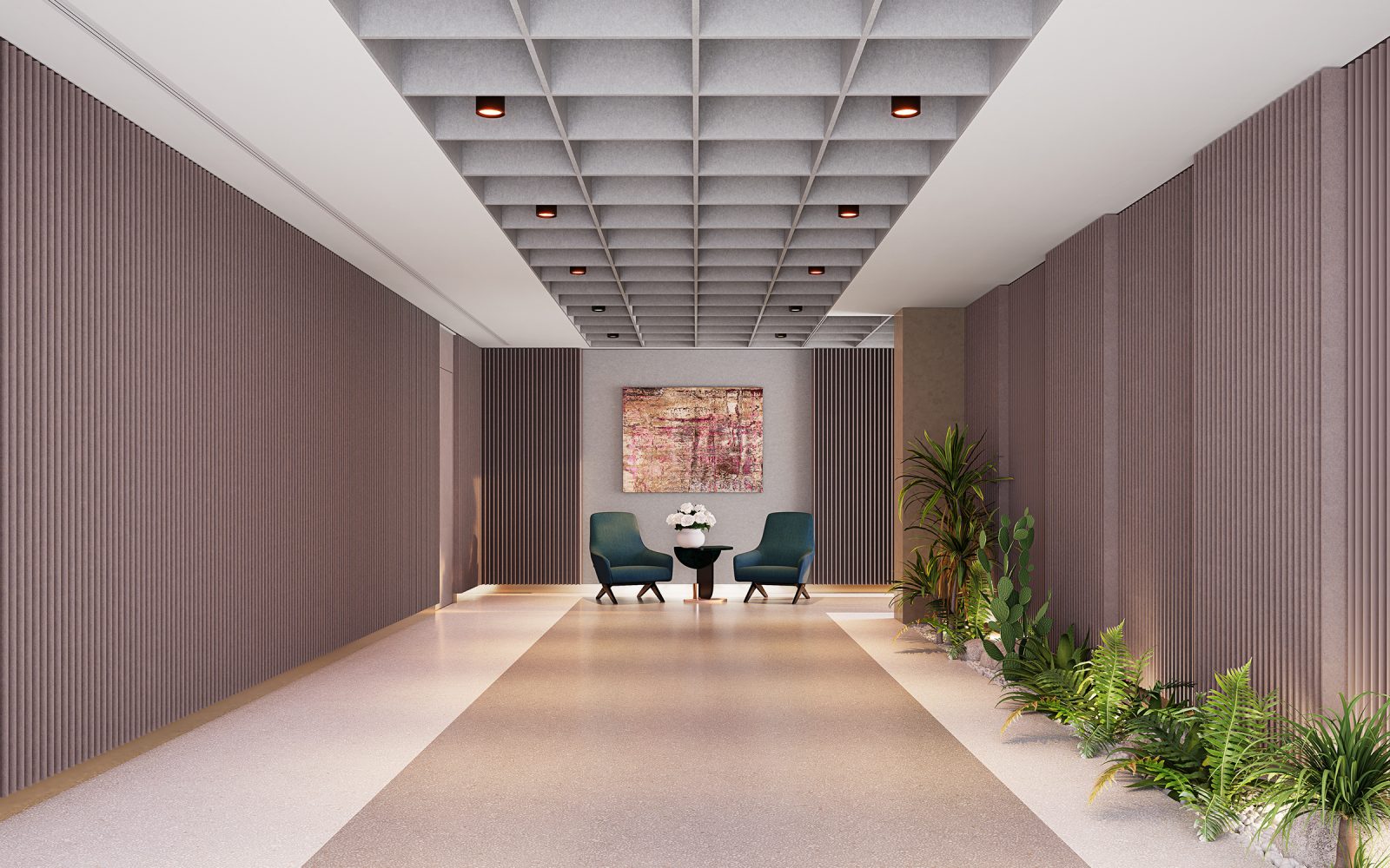 Raised Wall Panels | Amethyst | Premier Collection