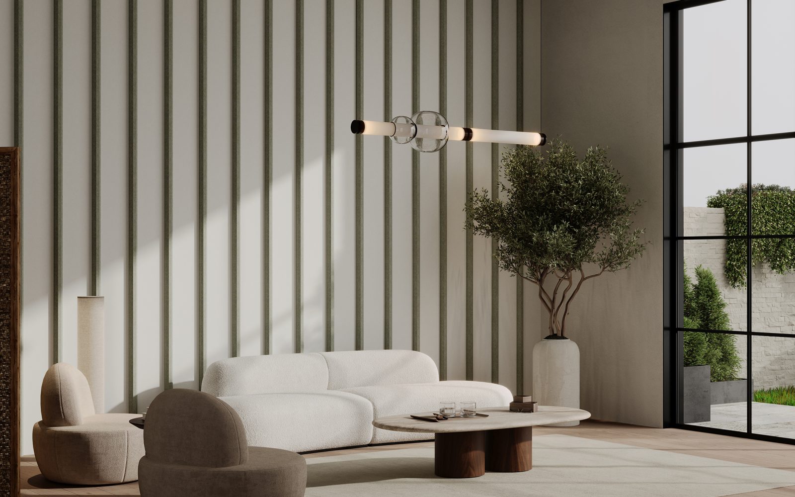 Seam, Igloo Wall Panels | Pistachio, White | Premier Collection