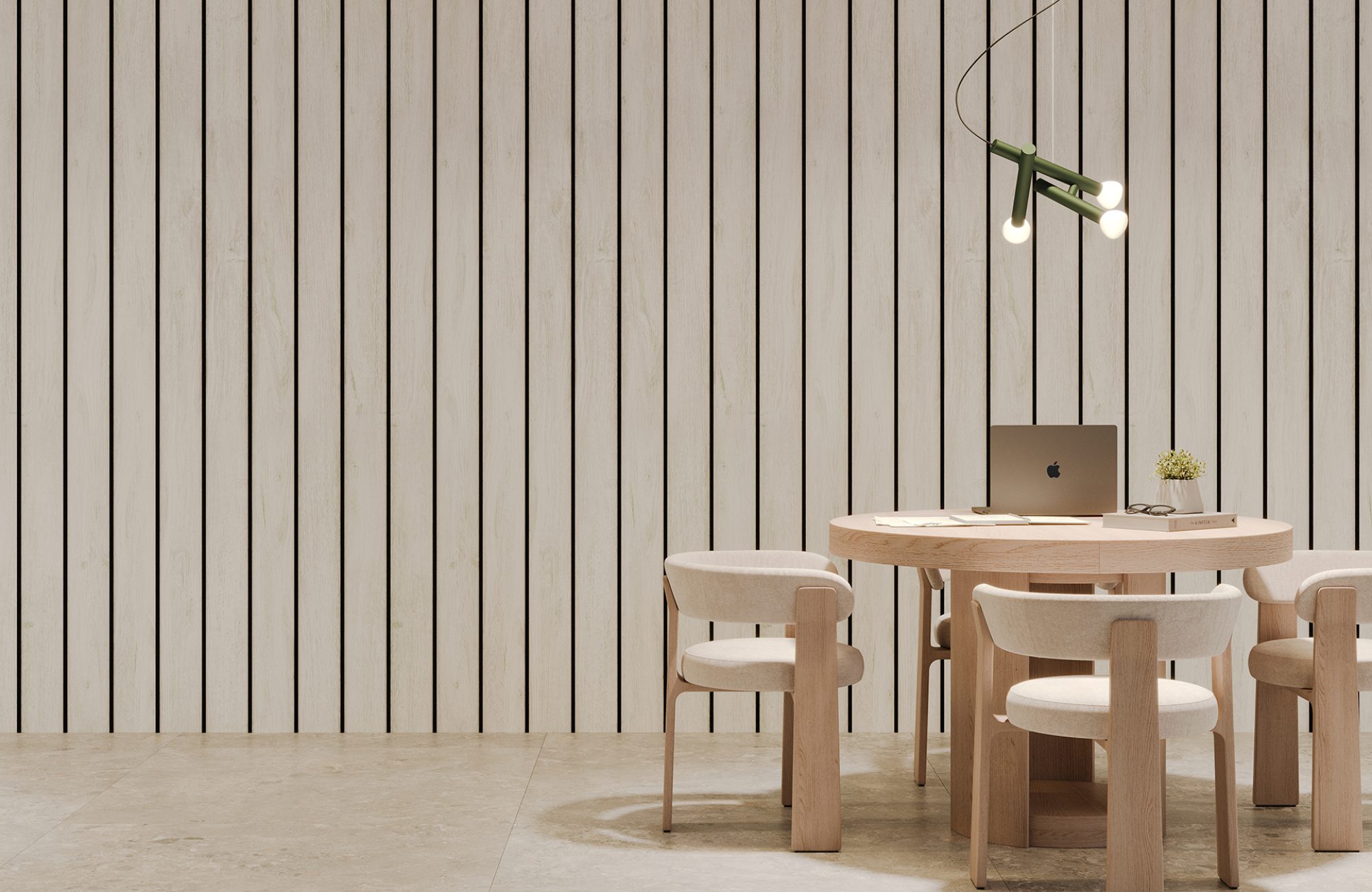 Spine Wall Panels, Bars A | Boat Shed, Piano Black | Premier, WoodGrain Collections