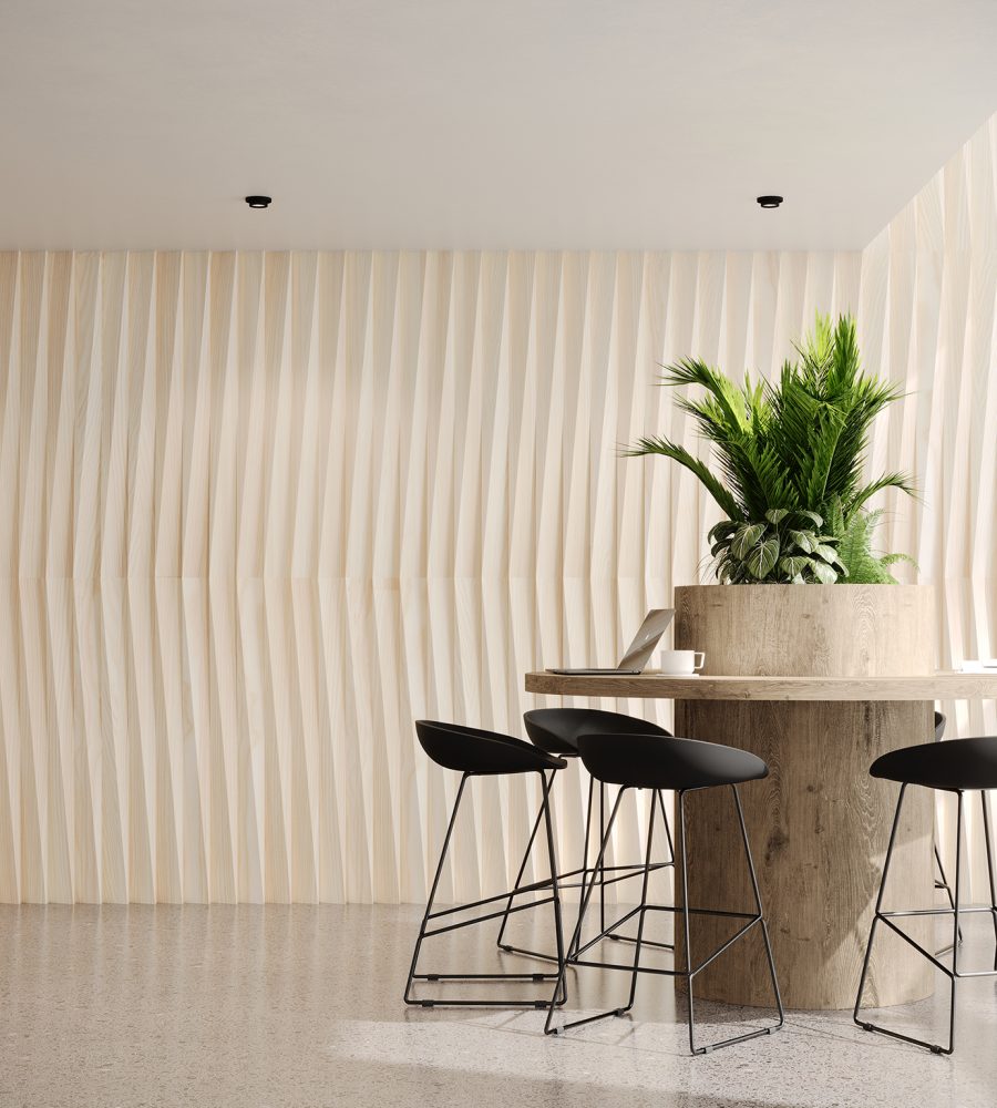 PopUp, Dart Wall Tiles | Lyed Larch | WoodGrain Collection