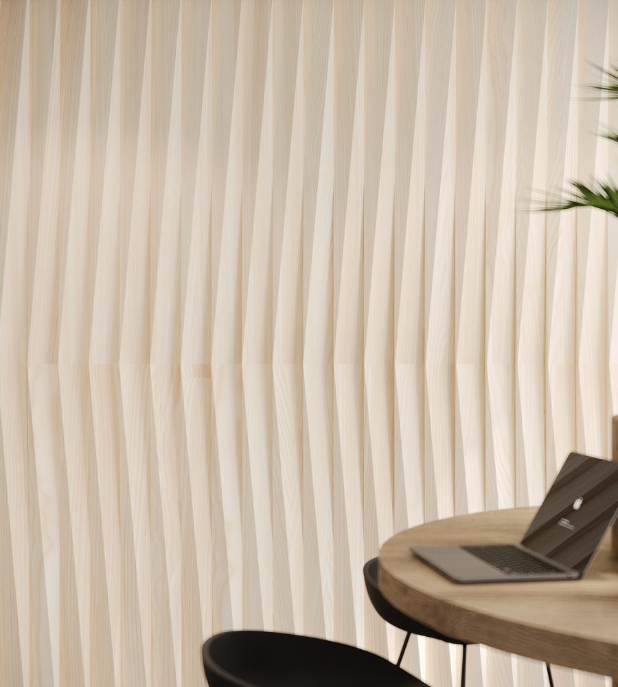 PopUp, Dart Wall Tiles | Lyed Larch | WoodGrain Collection