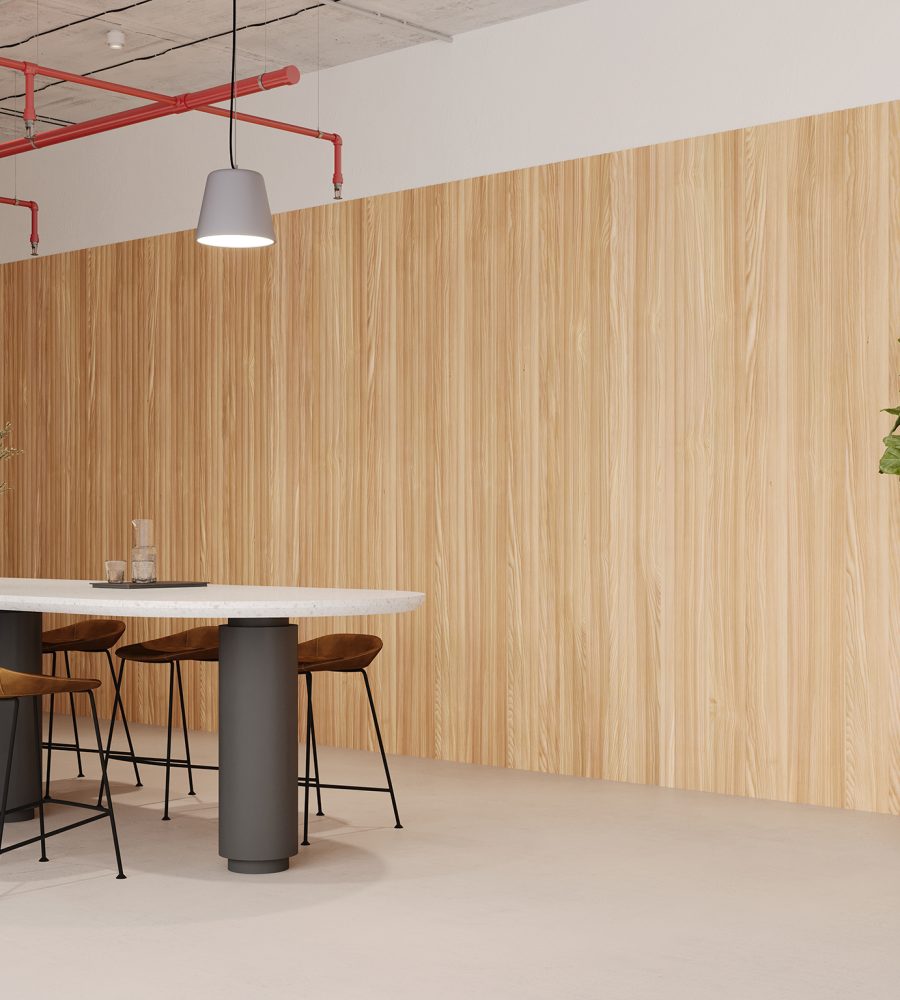 QuietForm Wall Panels, Celestial A | European Larch | WoodGrain Collection