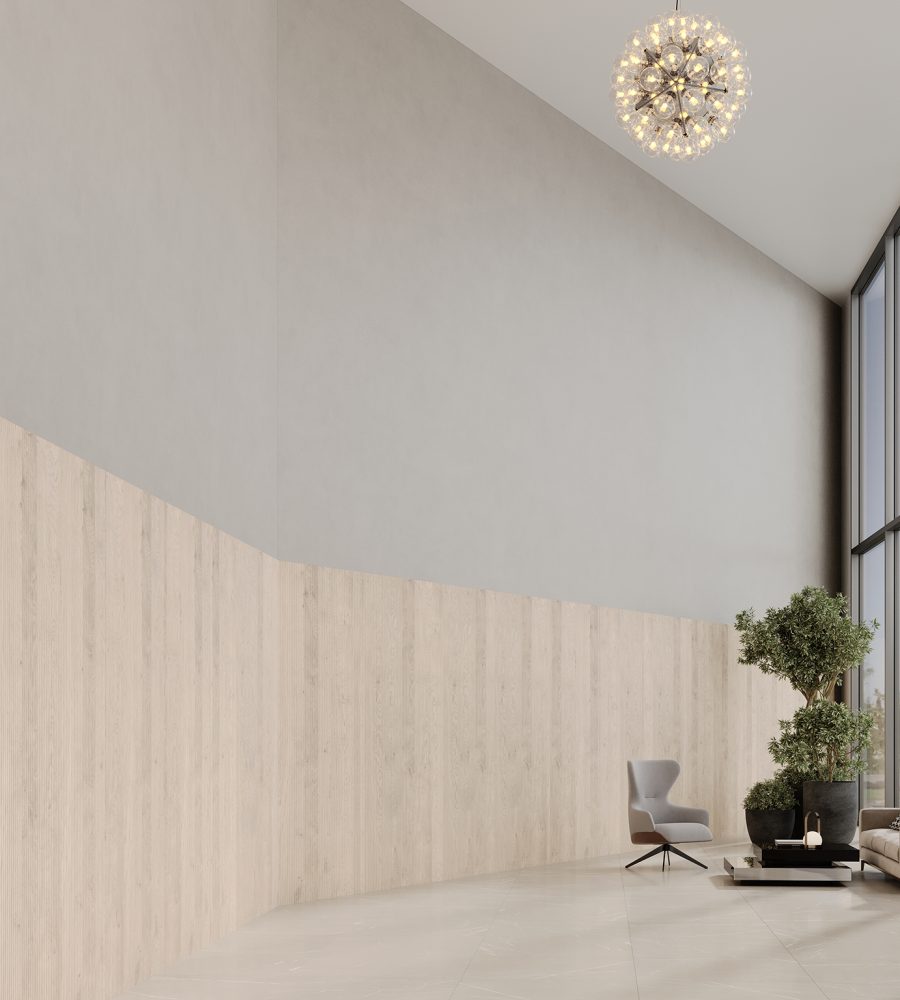 QuietForm Wall Panels, Celestial B | Mountain Lodge | WoodGrain Collection