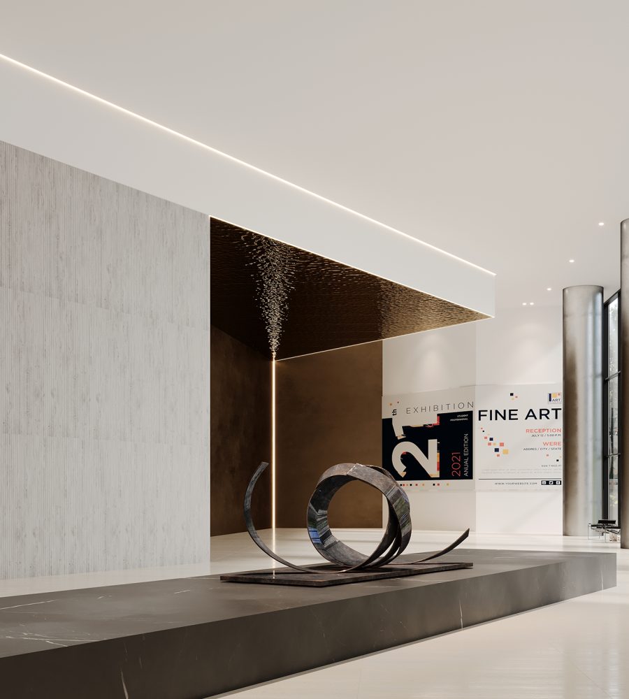 QuietForm Wall Panels, Furrowed | Boat Shed | WoodGrain Collection