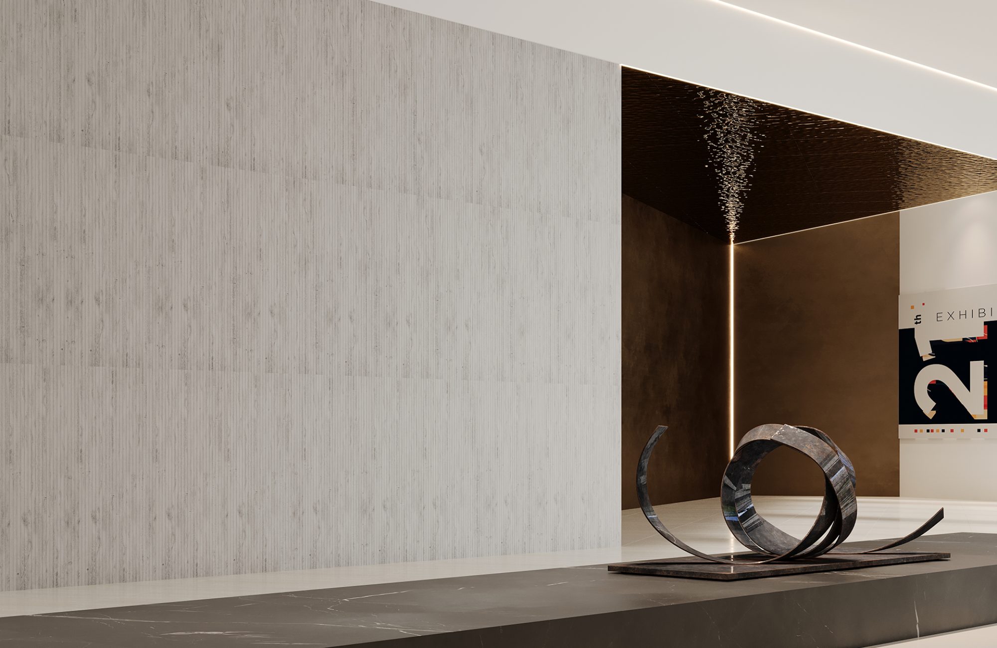 QuietForm Wall Panels, Furrowed | Boat Shed | WoodGrain Collection