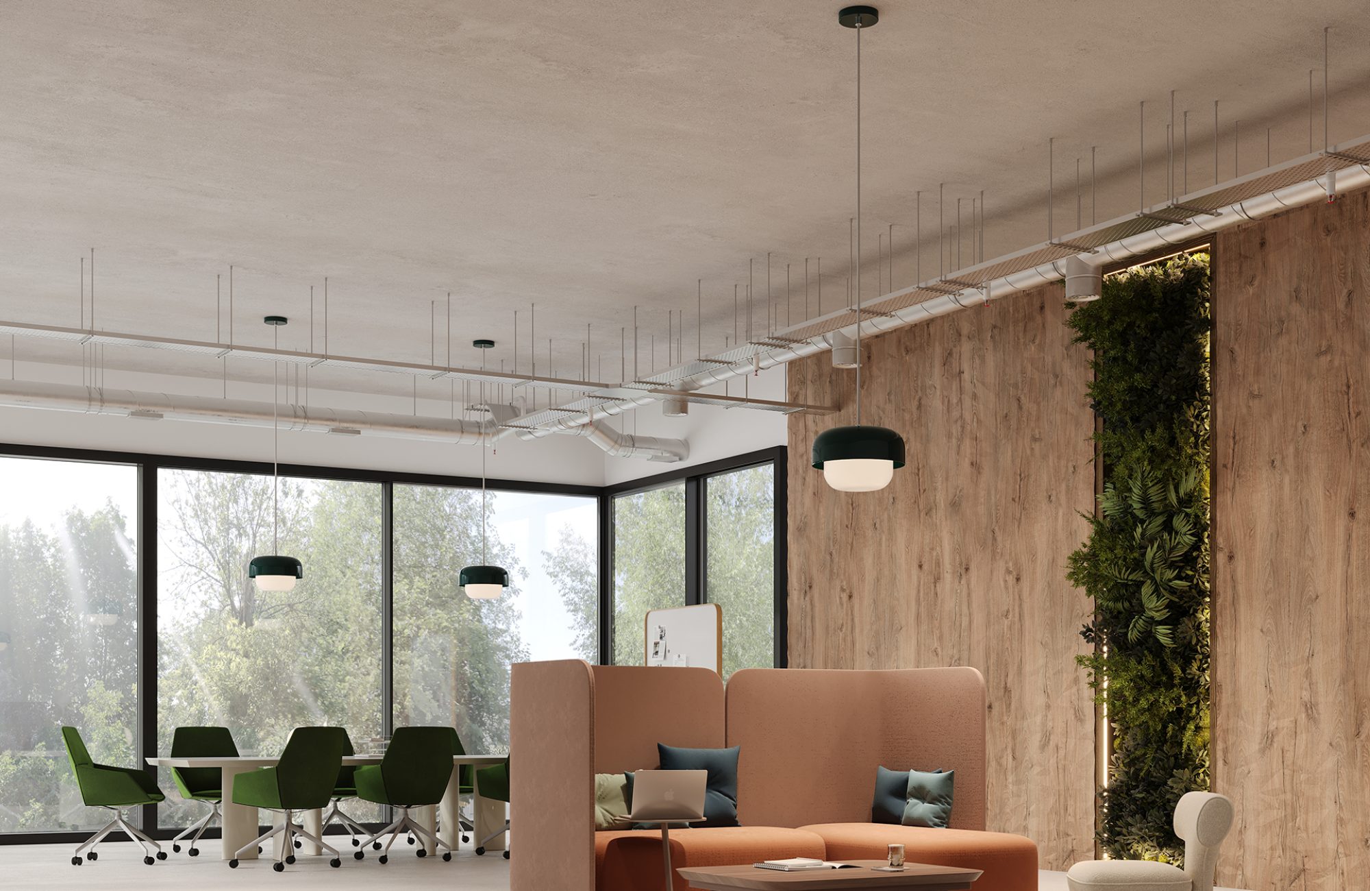 QuietForm Wall Panels, Kalos | Boardwalk | WoodGrain Collection