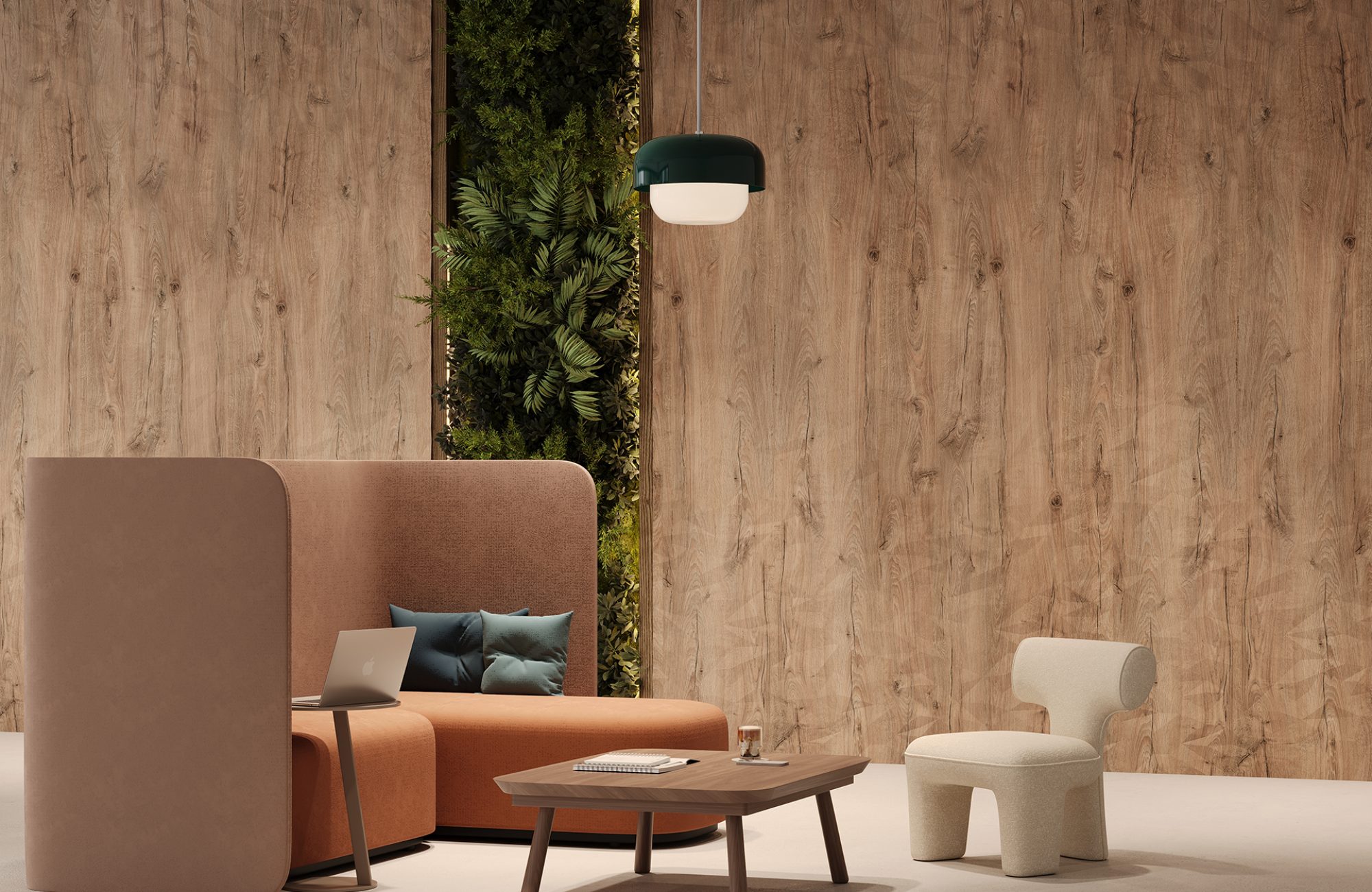 QuietForm Wall Panels, Kalos | Boardwalk | WoodGrain Collection