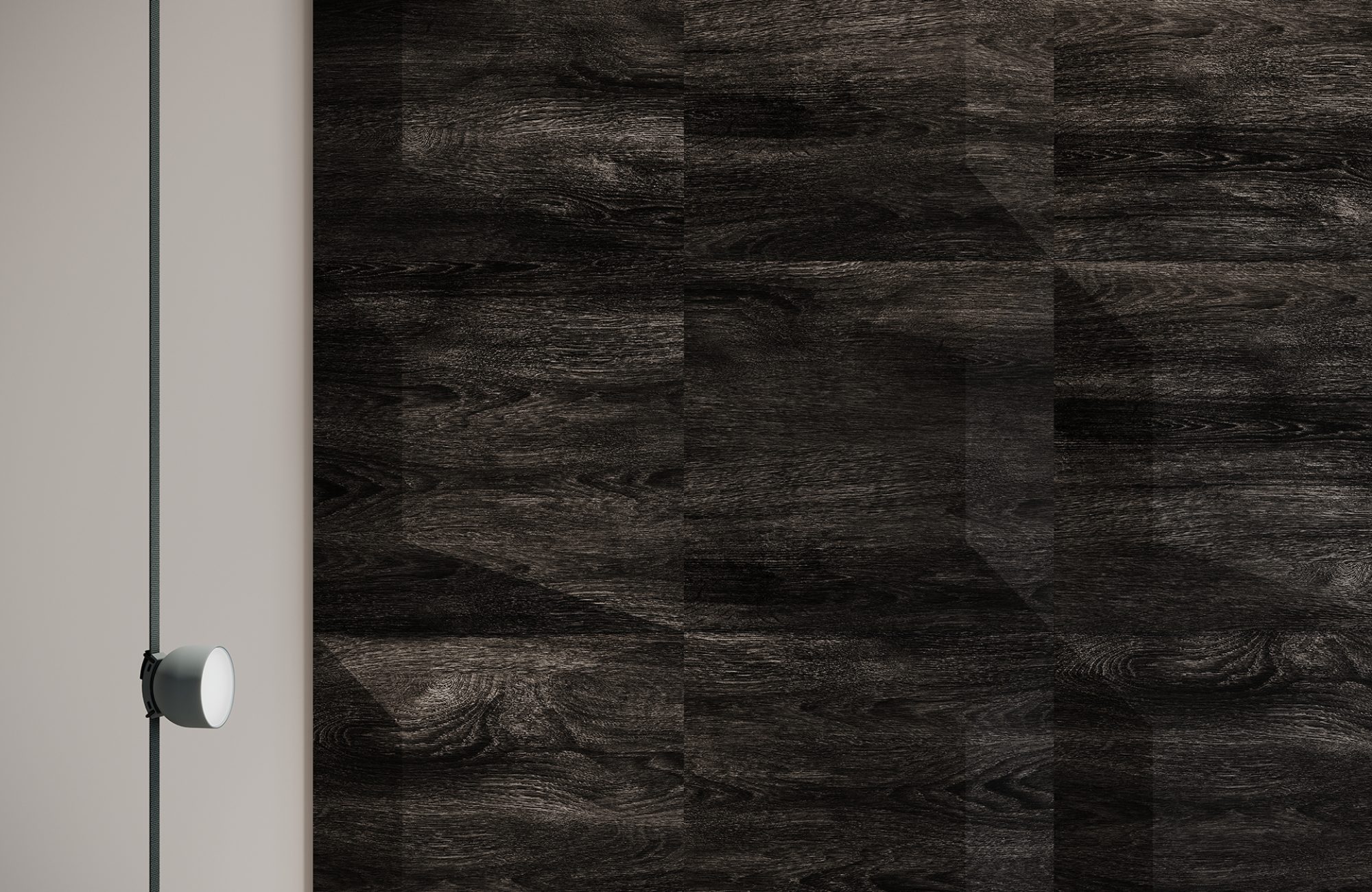 PopUp, Roof Wall Tiles | Charred Larch | WoodGrain Collection