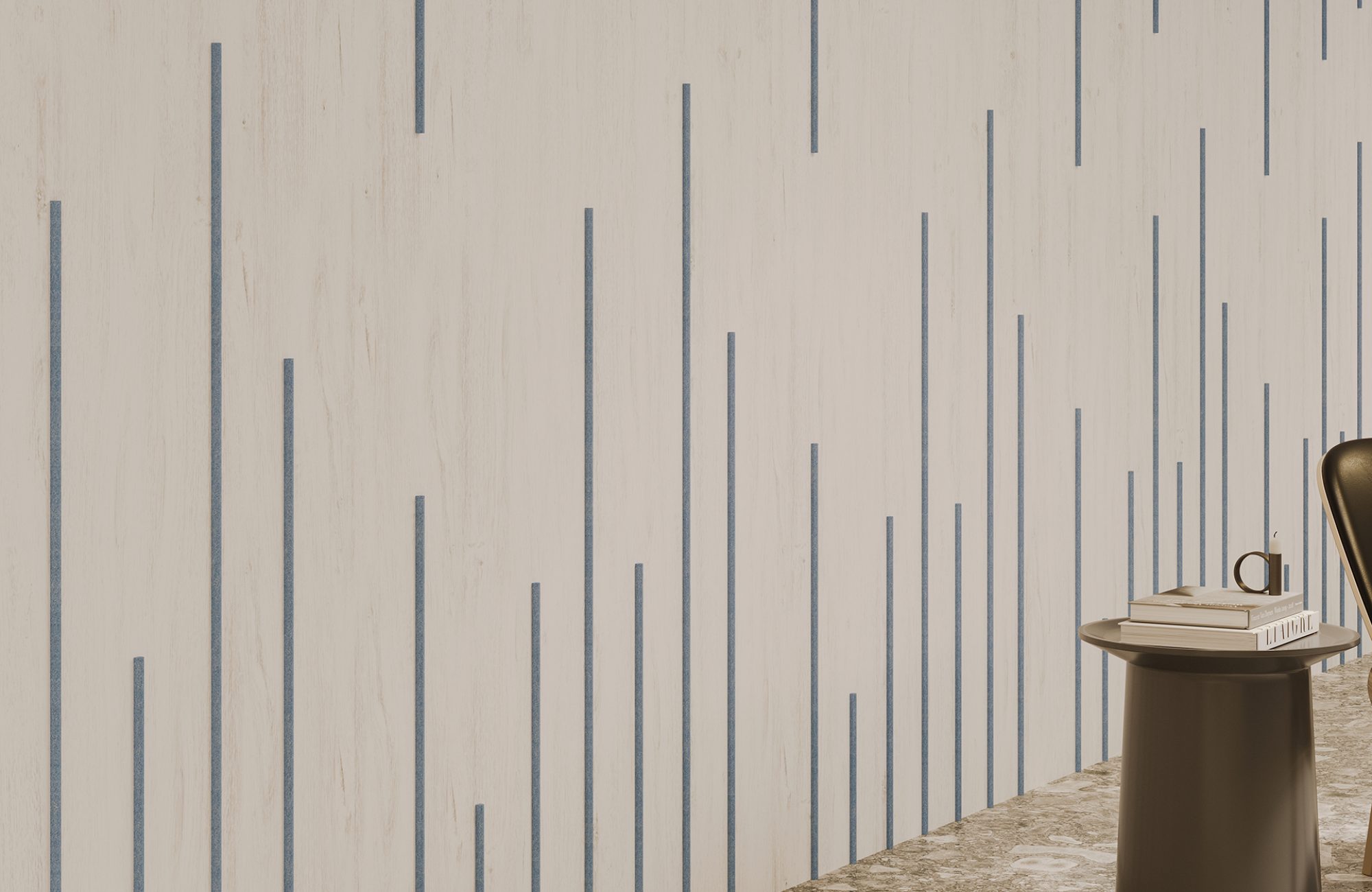 Spine Wall Panels, Ruler | Picket Fence, Marine | WoodGrain, Premier Collections