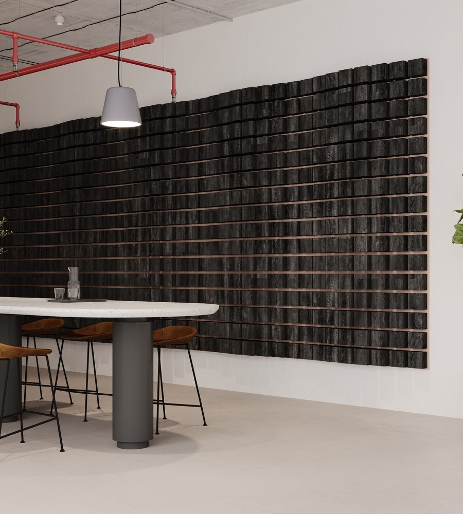 Vista, Mountain Wall Tiles | Charred Larch, Valentine | WoodGrain, Premier Collections