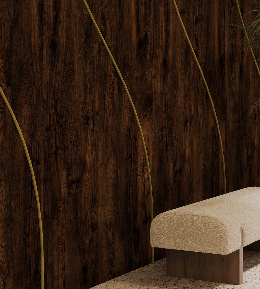 Spine Wall Panels, Tulip B | Antique Chest, Eucalyptus | WoodGrain, Premier Collections