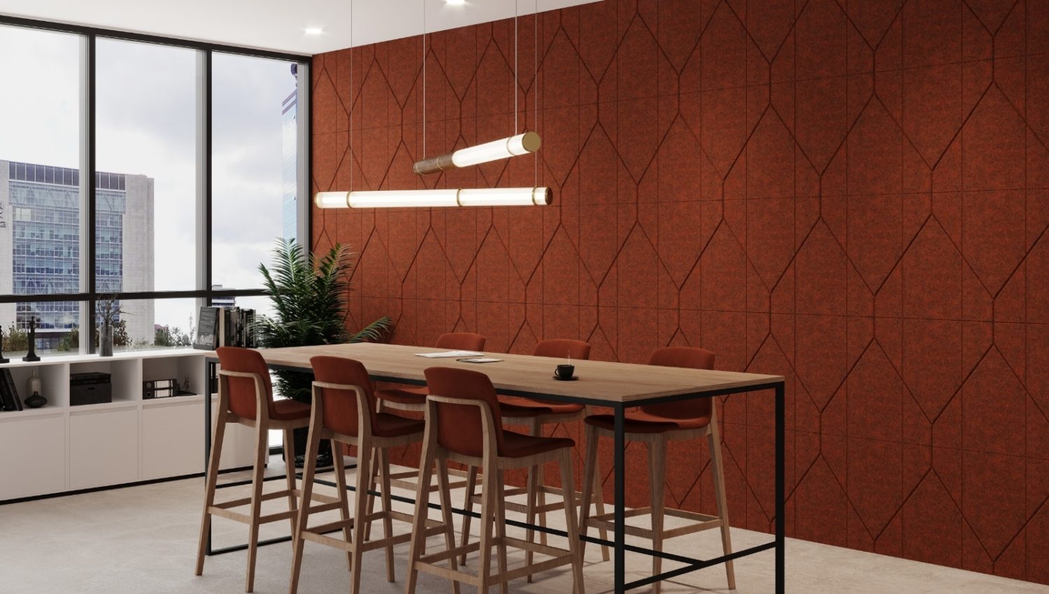 Fracture Tiles, Leadlight | Peppercorn | Premier Collection
