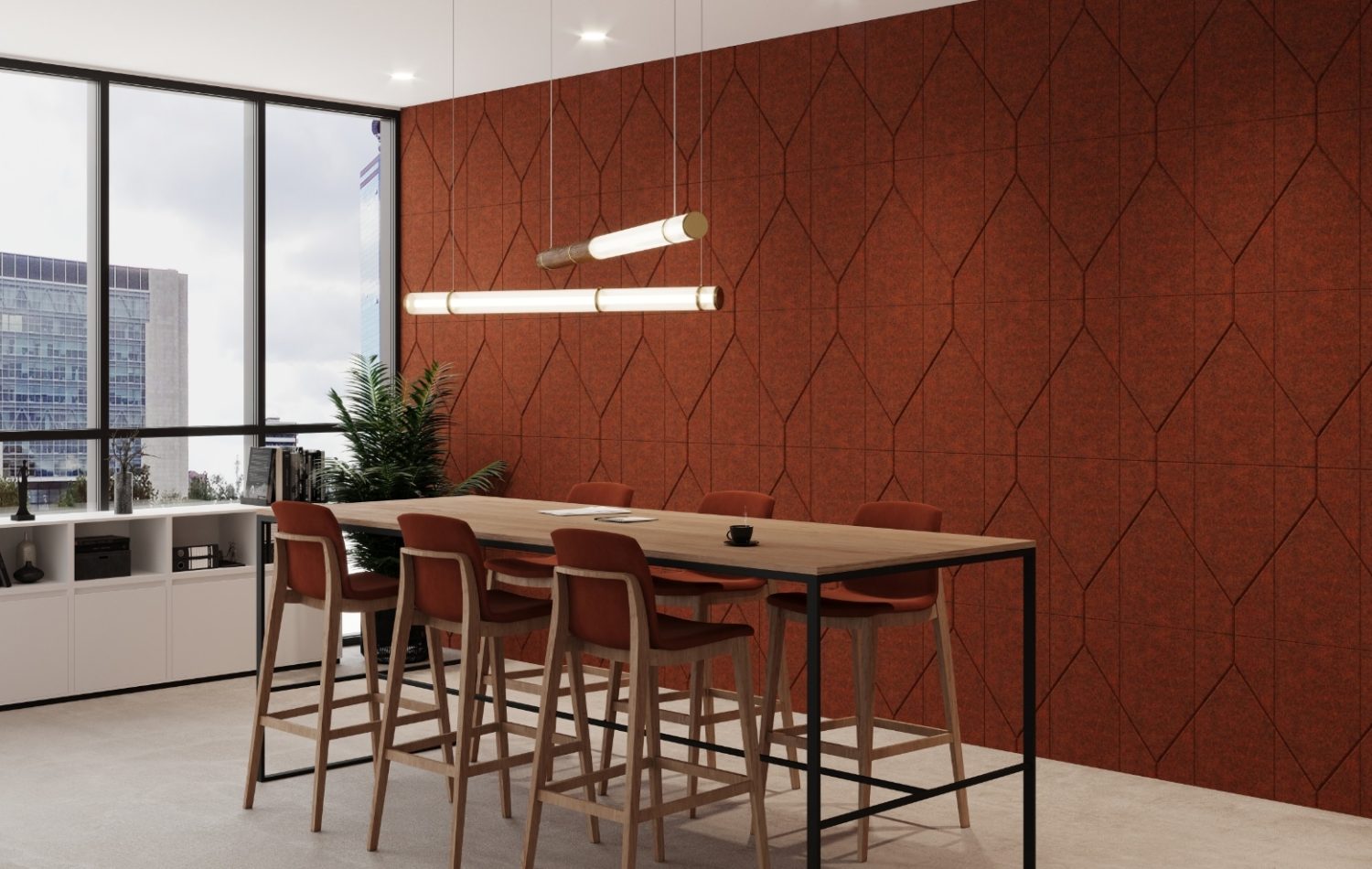 Fracture Tiles, Leadlight | Peppercorn | Premier Collection