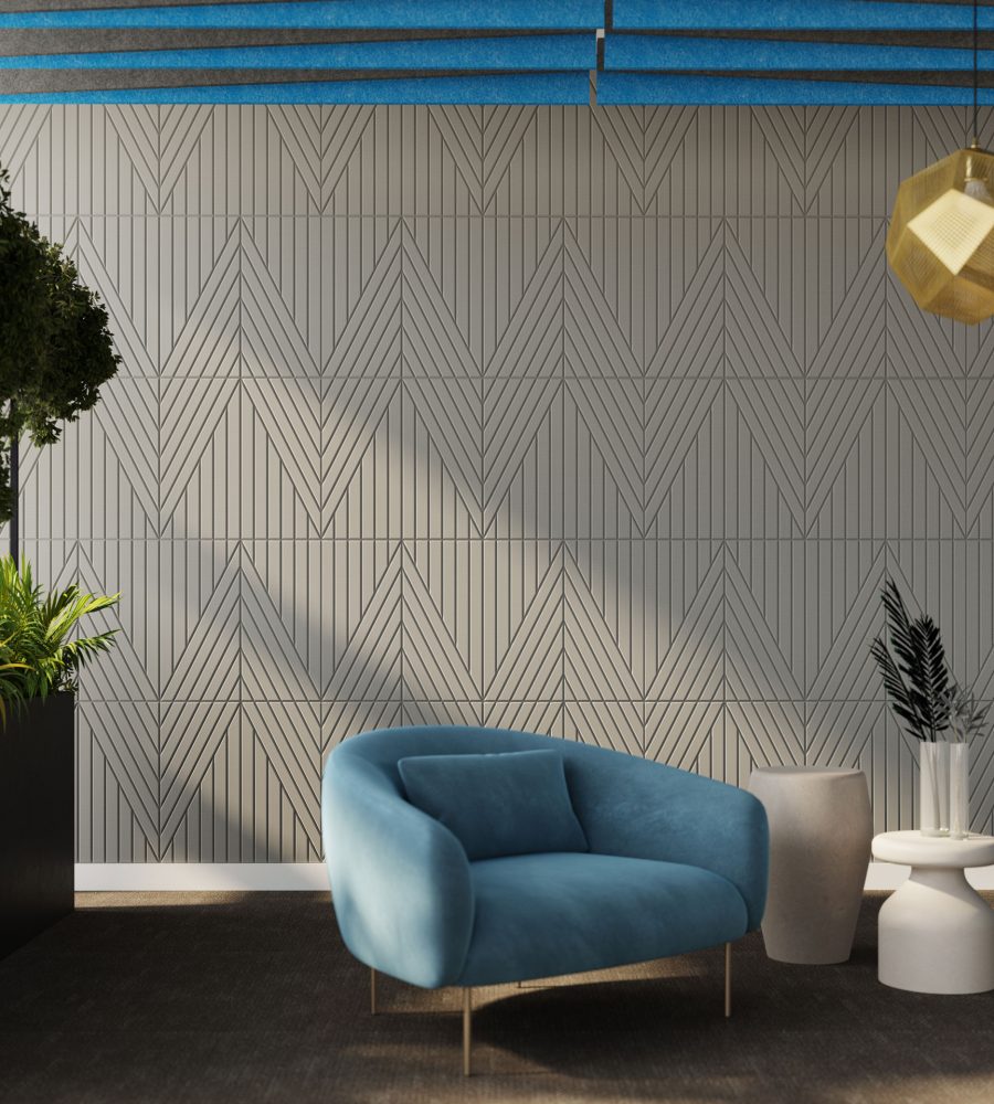Fracture Contrast 1, 2 Wall Tiles | Metal | Premier Collection