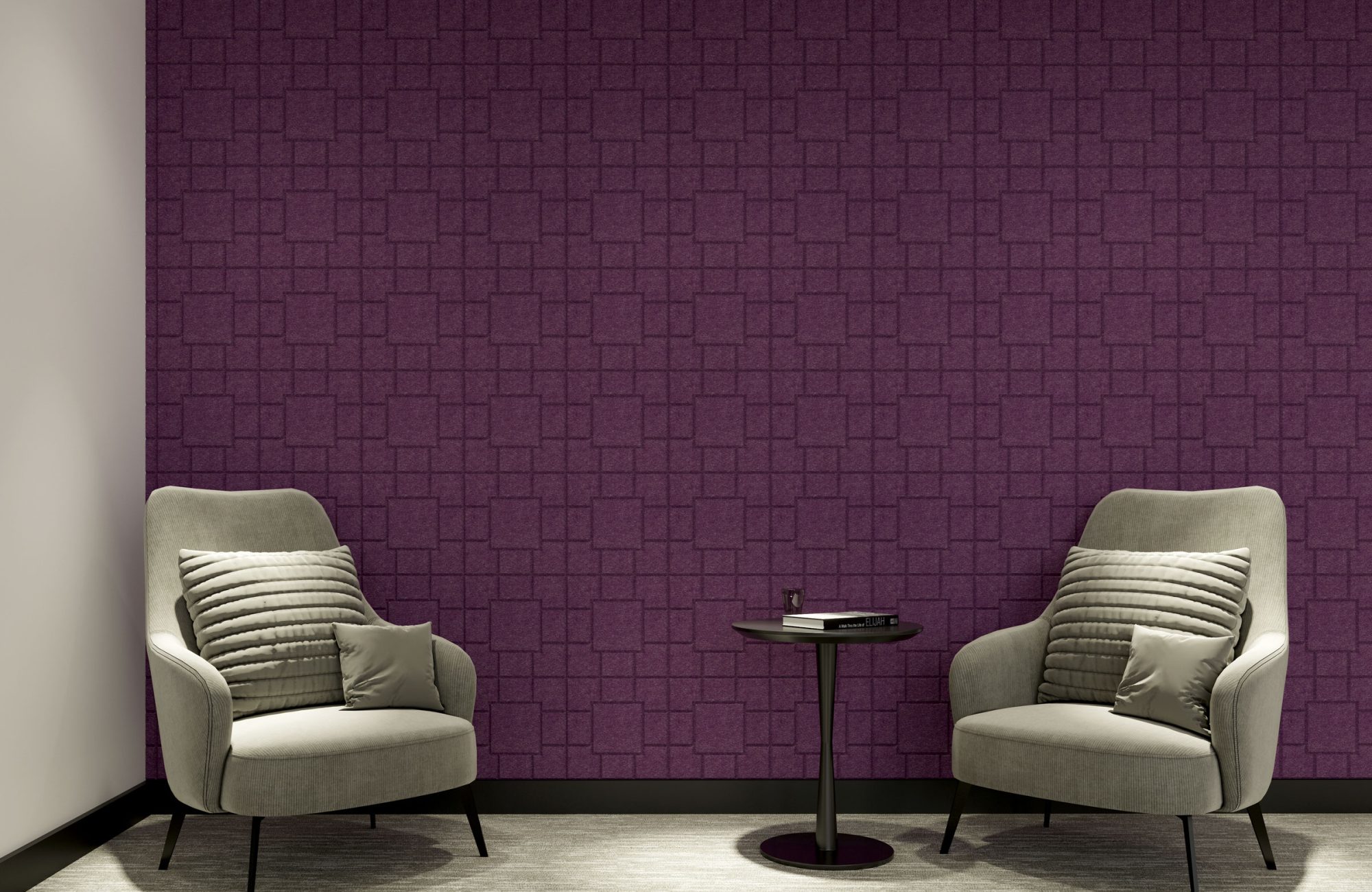 Fracture Plaza Tiles | Premier Collection | Berry