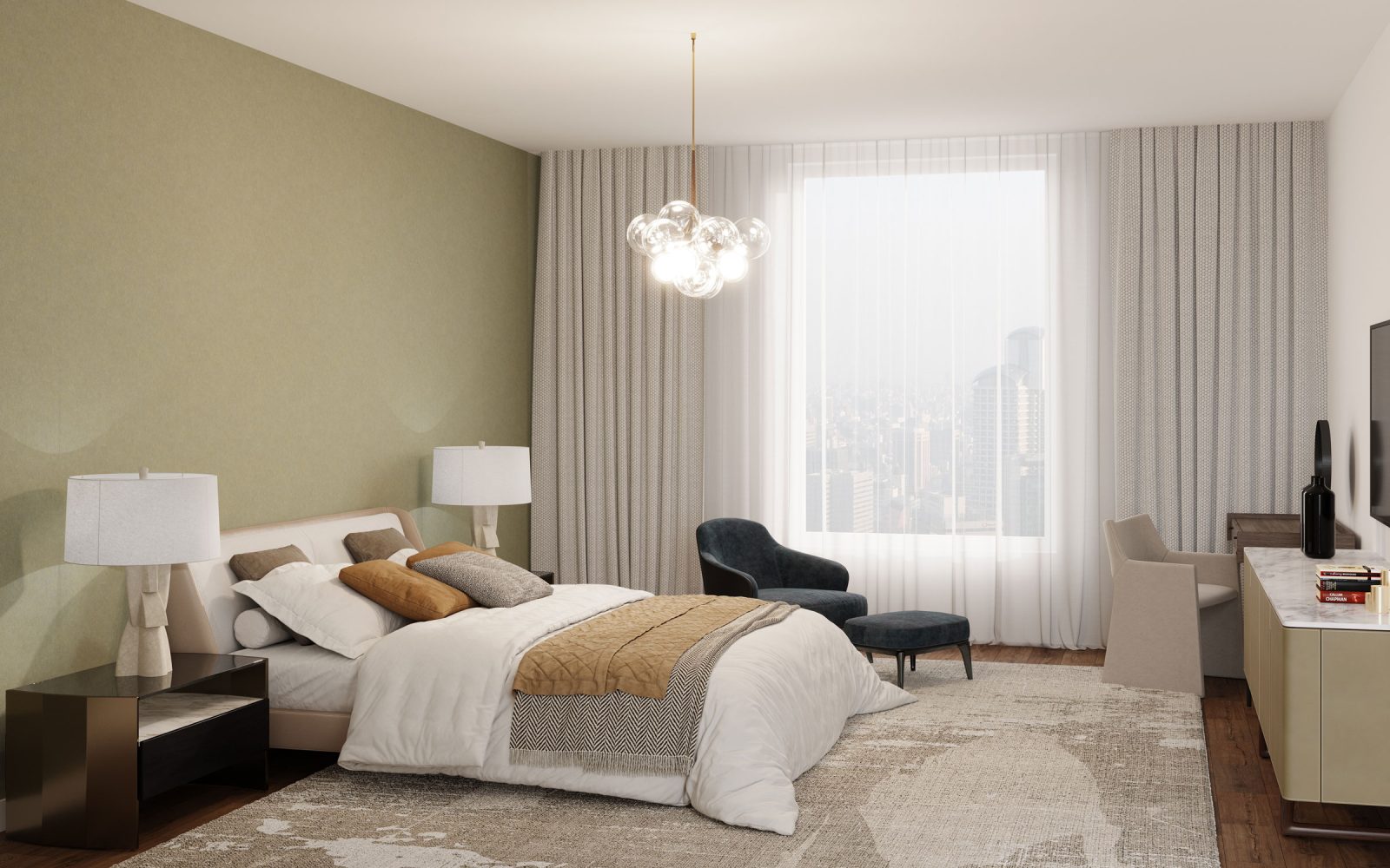 Solid Wall Panels | Pistachio | Premier Collection