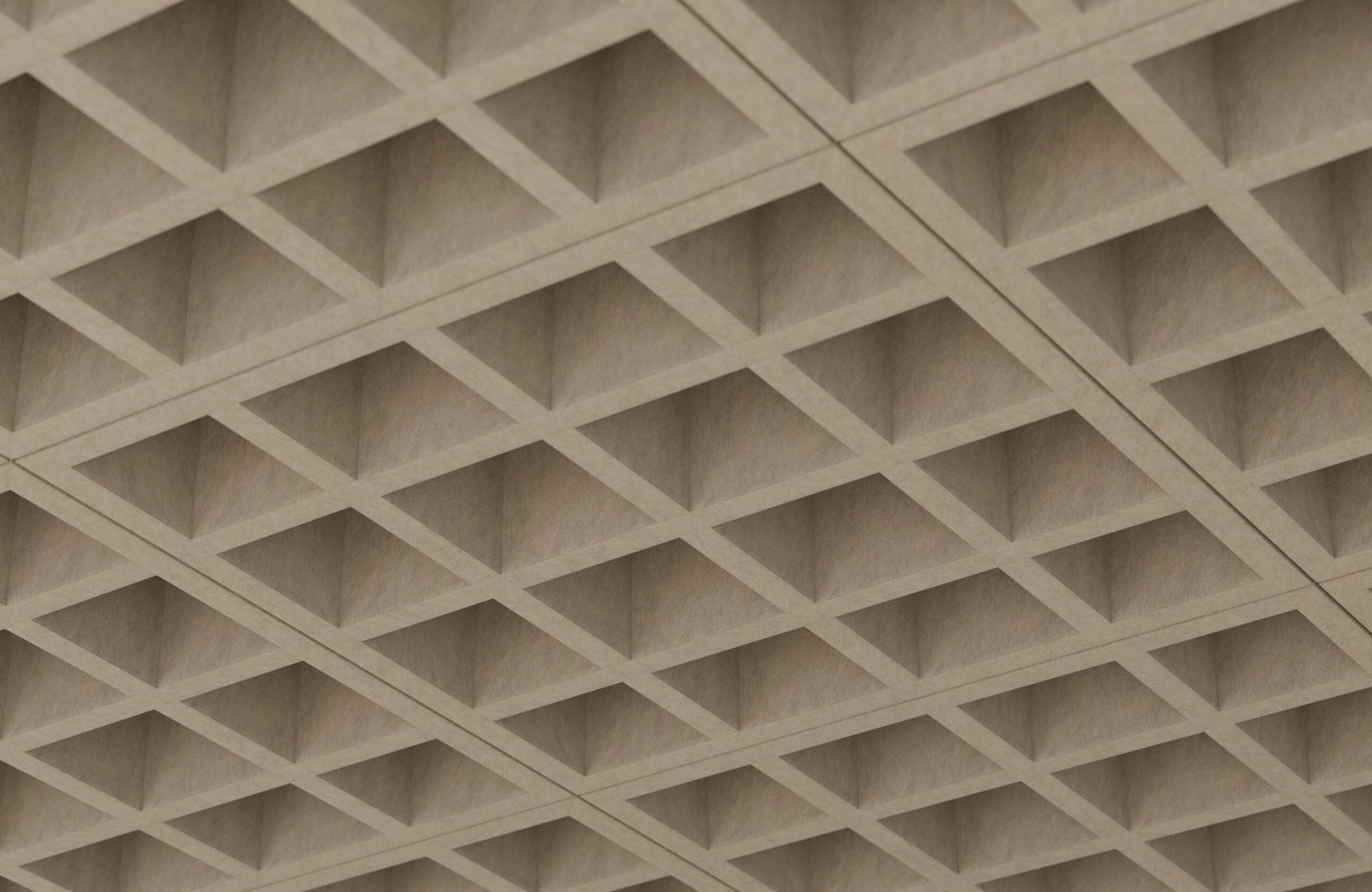 Woven, Tattersall Ceiling Frames | Almond | Premier Collection