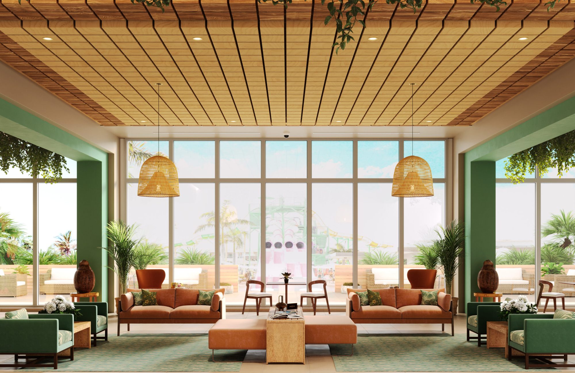 Vista, Desert Ceiling Frame | Baltic Birch & European Larch | WoodGrain Collection