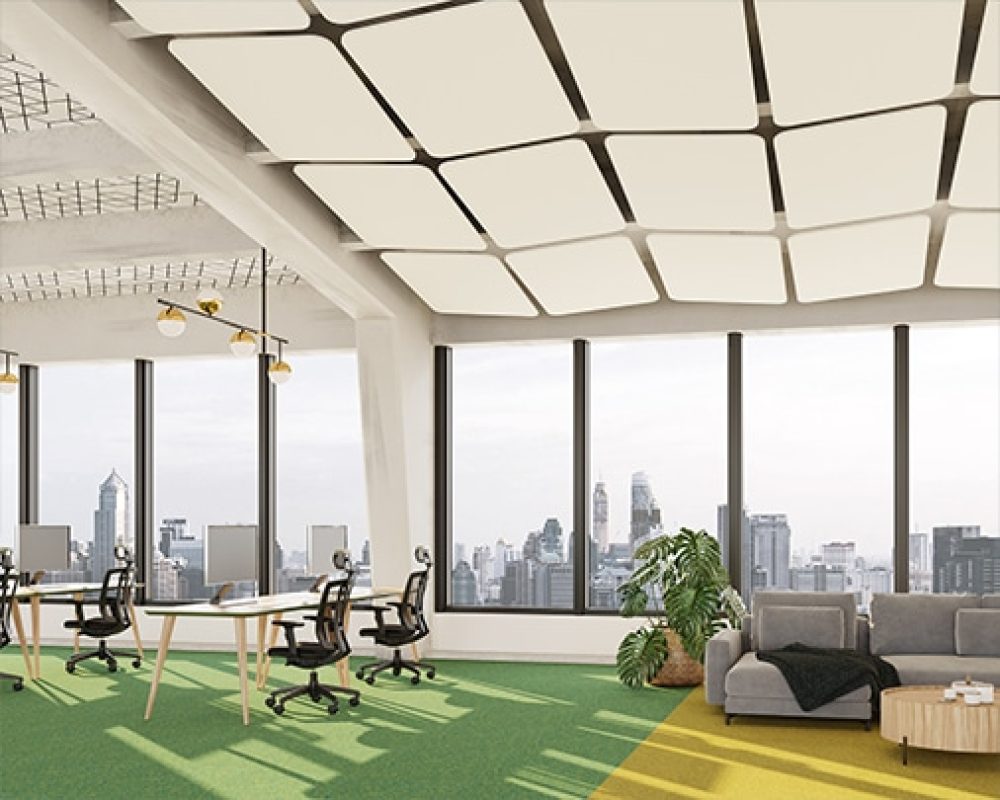 Rectangle Ceiling Clouds | White | Premier Collection