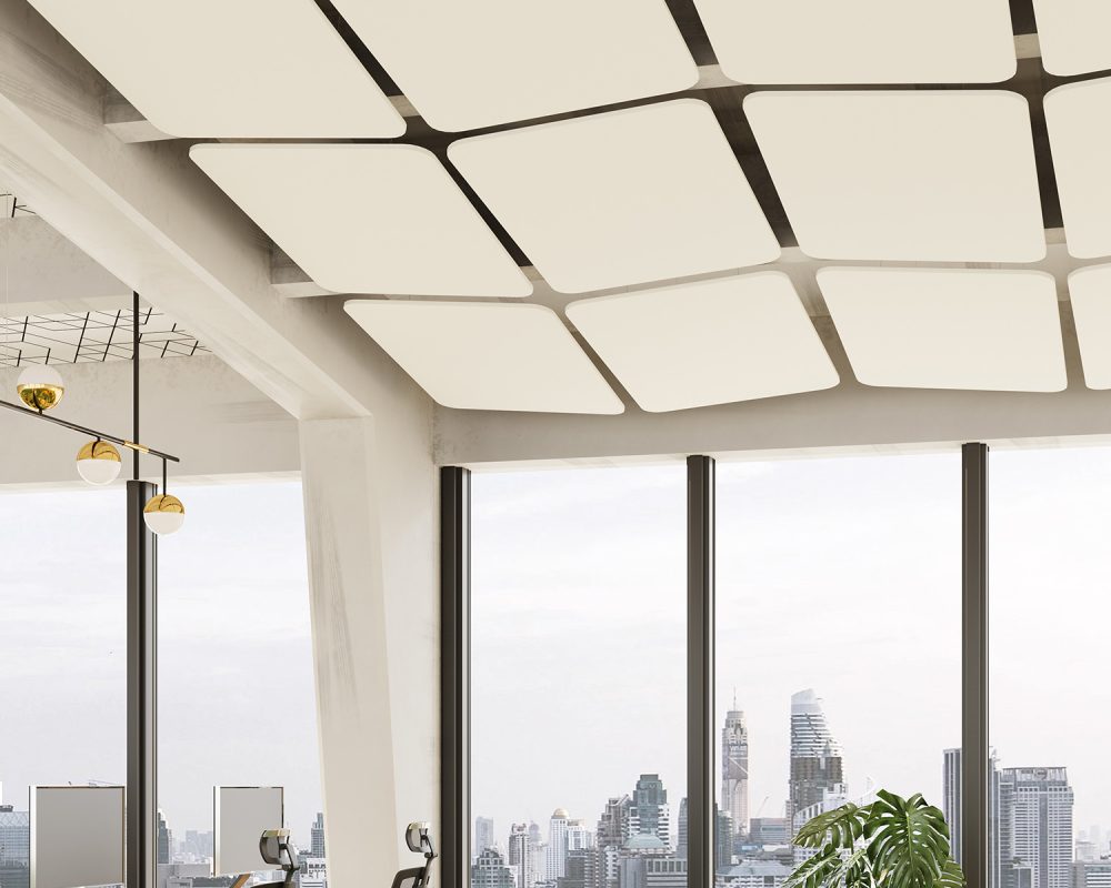 Rectangle Ceiling Clouds | White | Premier Collection