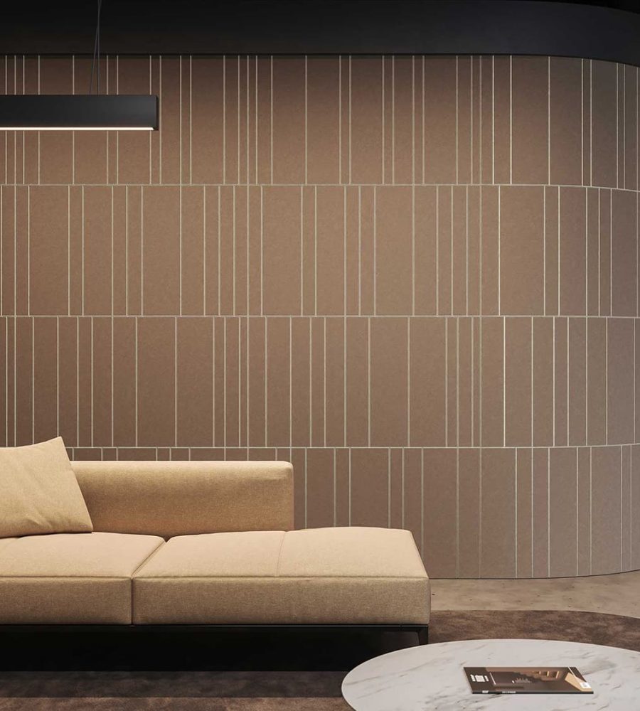 Fracture Two-Tone Barcode | Premier Collection | Umber & Almond