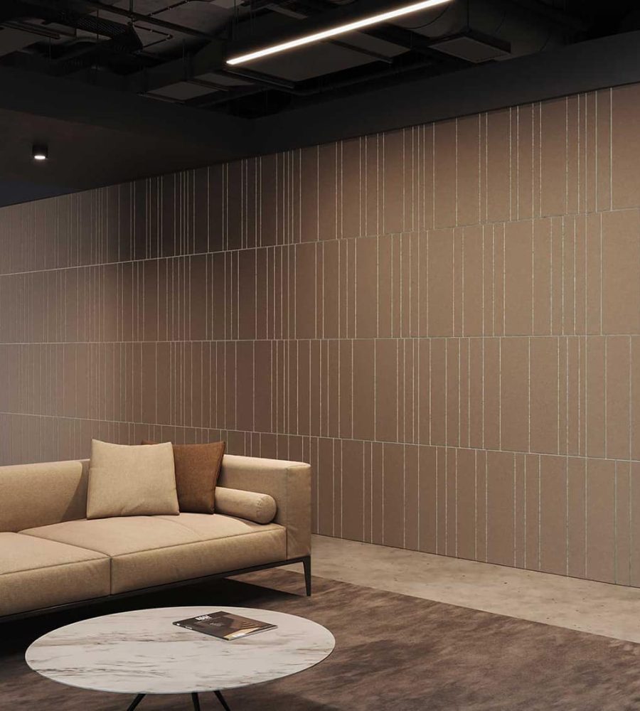 Fracture Two-Tone Barcode | Premier Collection | Umber & Almond