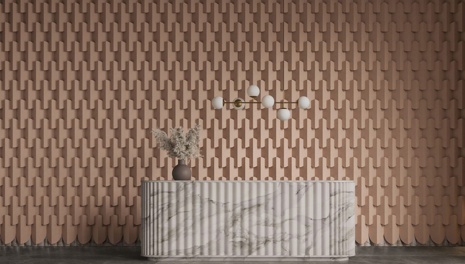 Ovale 3D Tiles | Quartz | Premier Collection