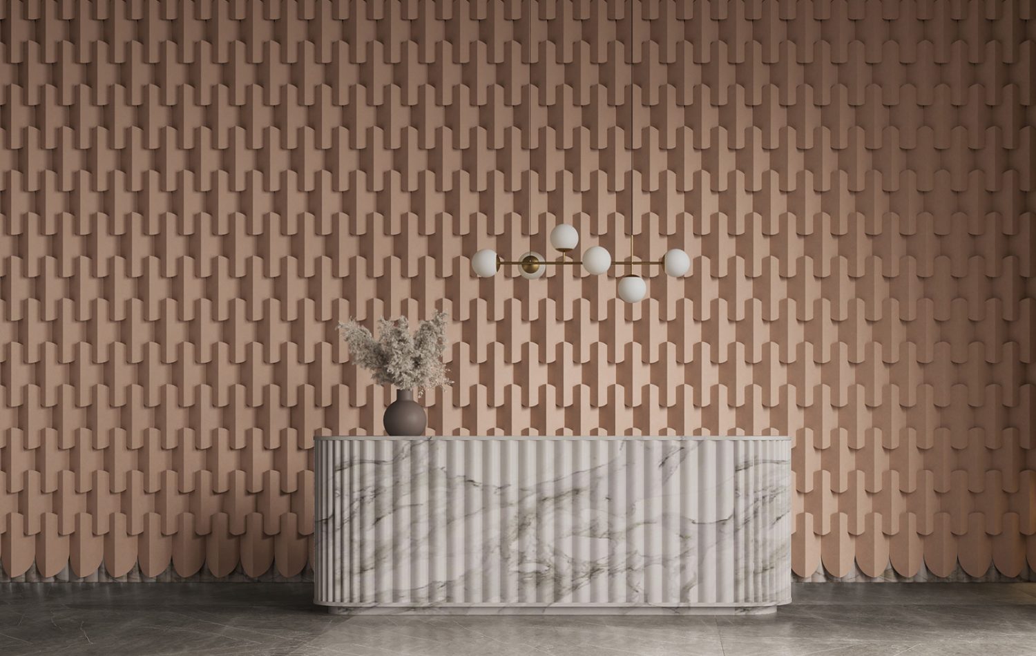 Ovale 3D Tiles | Quartz | Premier Collection