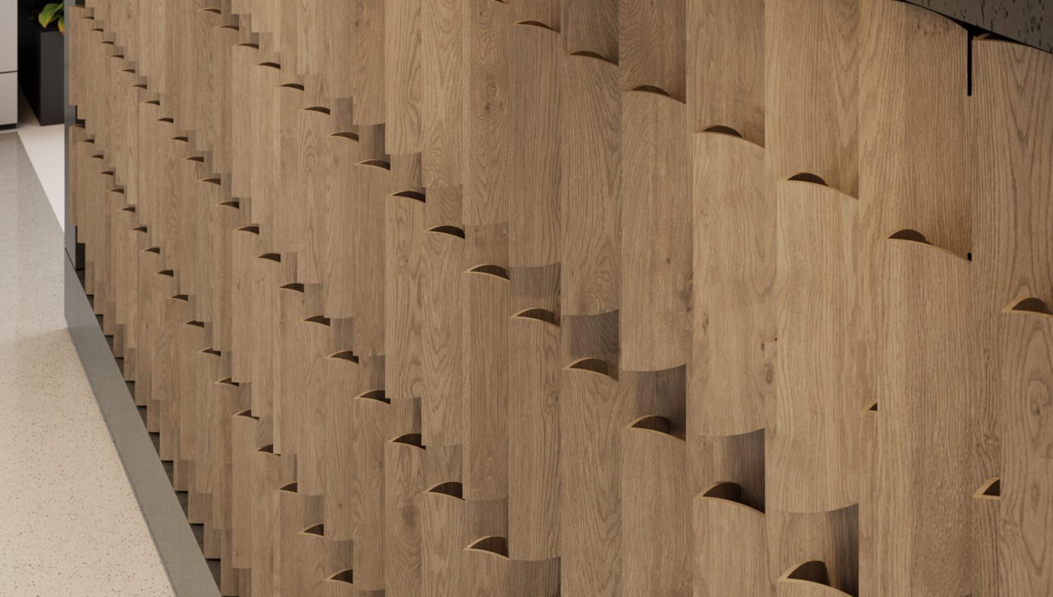Ovale_Mocha Legno_Close up
