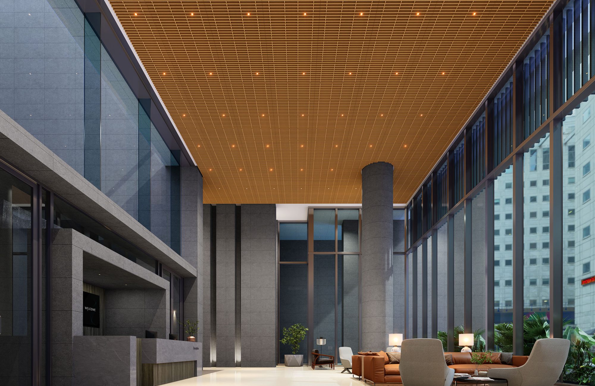 Rail, Road Ceiling Frames | Turmeric | Premier Collection