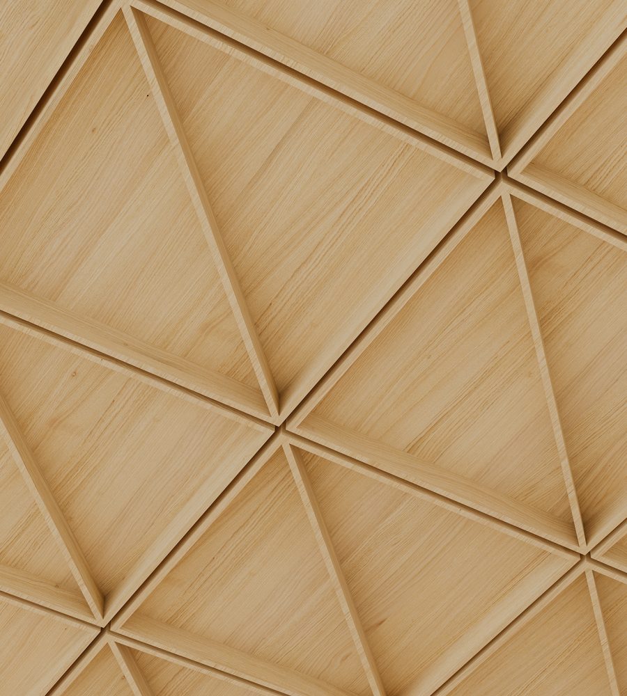 Recess, Cleft Ceiling Frame | Natural Oak | WoodGrain Collection