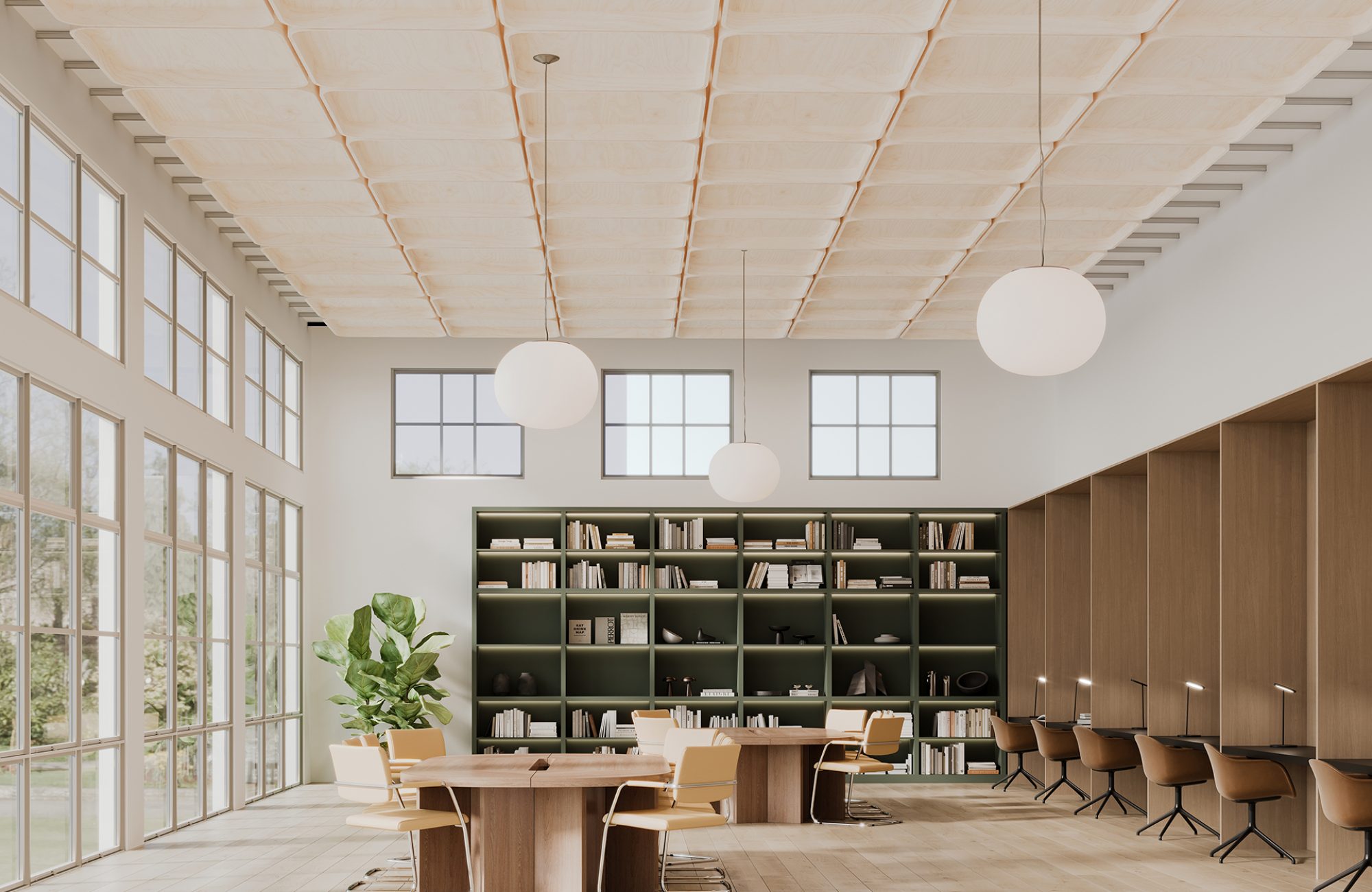 Recess, Fillet Ceiling Frame | Baltic Birch | WoodGrain Collection
