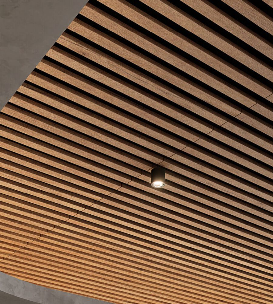 SoftenUp, Plateau Ceiling Frames | Woodland Fog | WoodGrain Collection