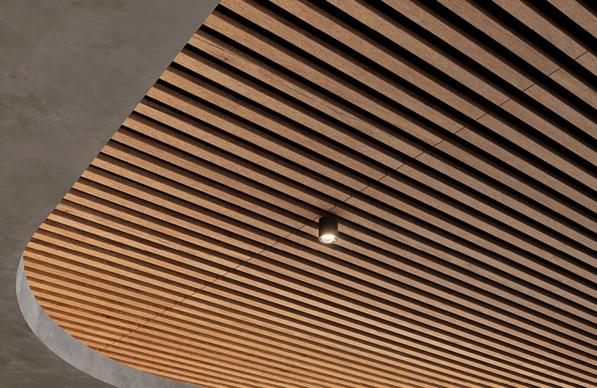 SoftenUp, Plateau Ceiling Frames | Woodland Fog | WoodGrain Collection