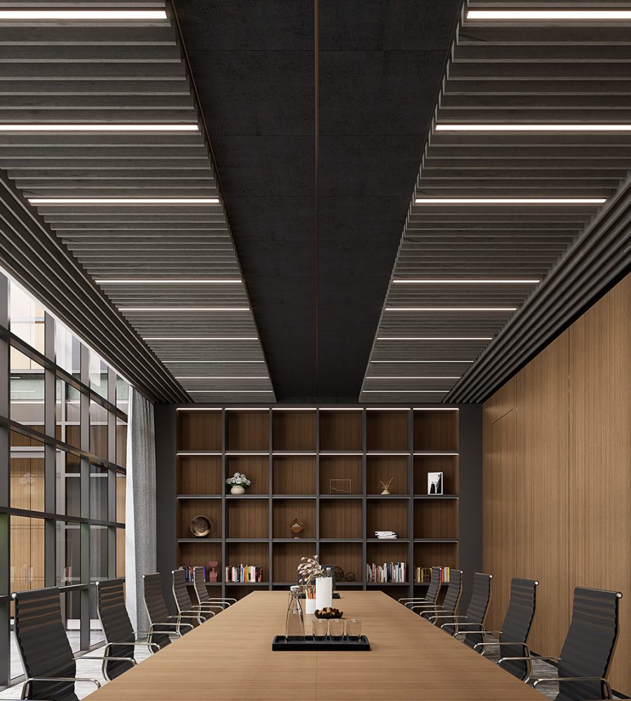 SoftenUp, Peak Ceiling Frames | Shadow Oak | WoodGrain Collection