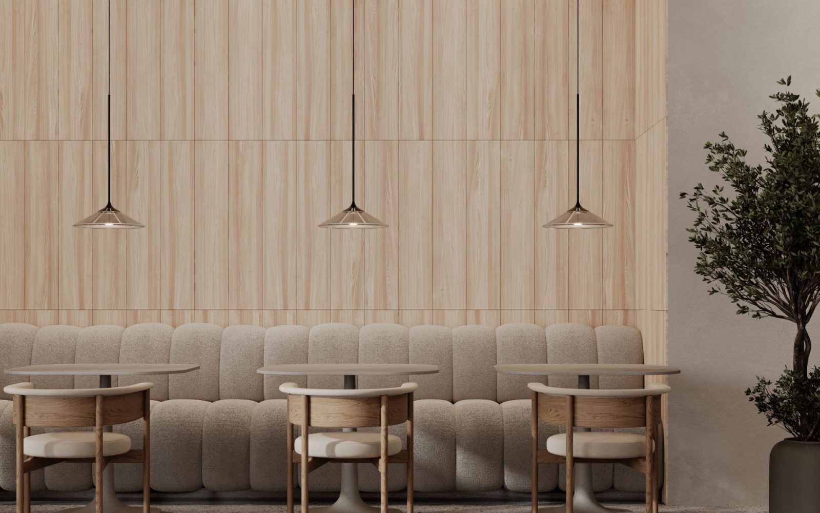 WoodBeQuiet Wall Planks | Lyed Larch | WoodGrain Collection