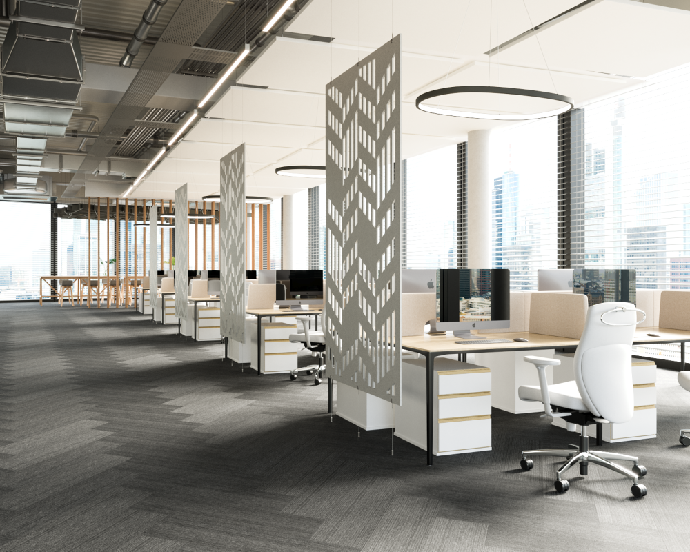 Rectangle Ceiling Clouds | White | Premier Collection