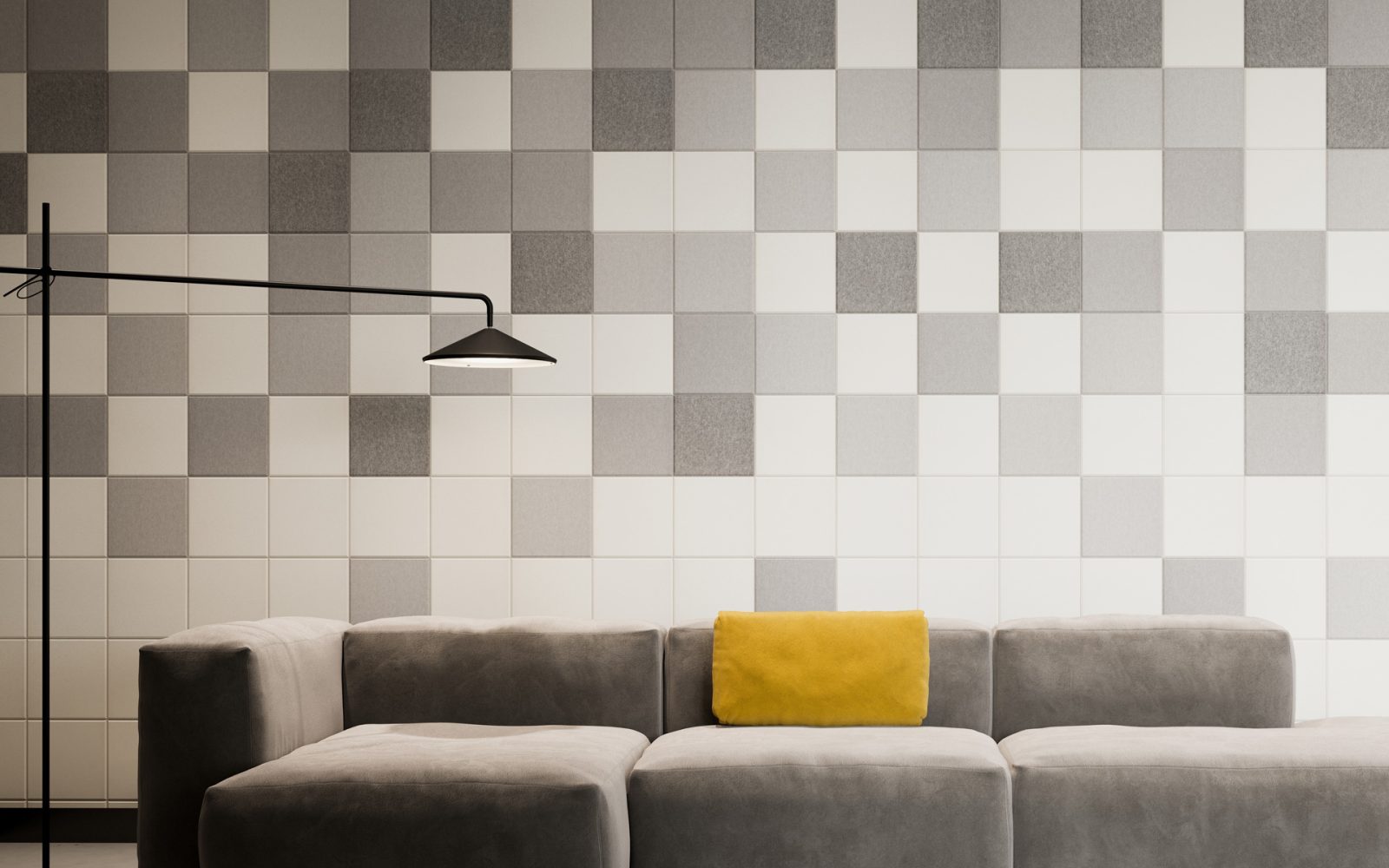 Shapes, Square Wall Tiles | White, Grey, Platinum, Slate, Charcoal | Premier Collection