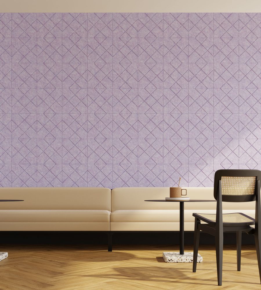Fracture Crosshatch Wall Tiles | Premier Collection | Lilac